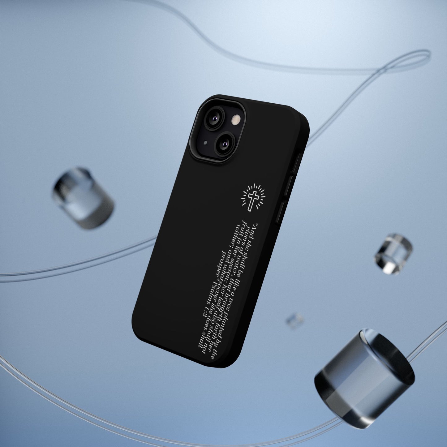 She Shall be Planted MagSafe iPhone® Case Black