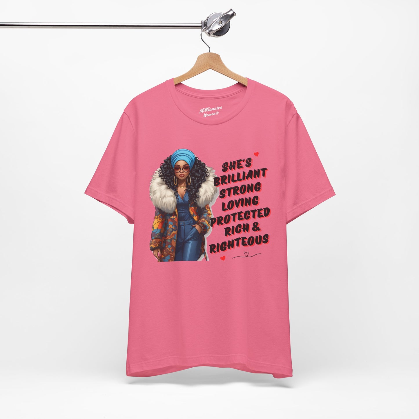 She's Brilliant Soft Cotton Tee