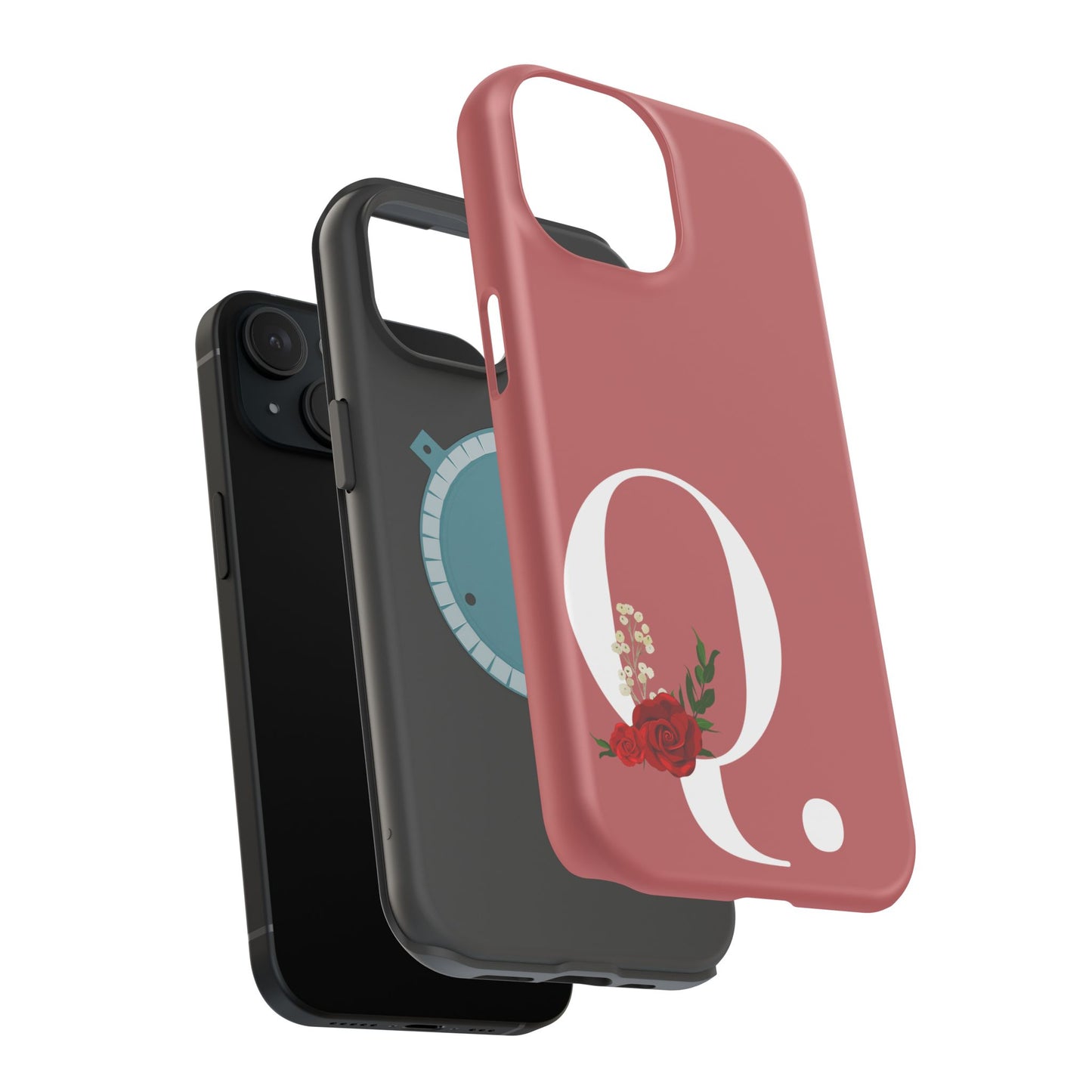 Personalized Letter Q MagSafe iPhone® Case