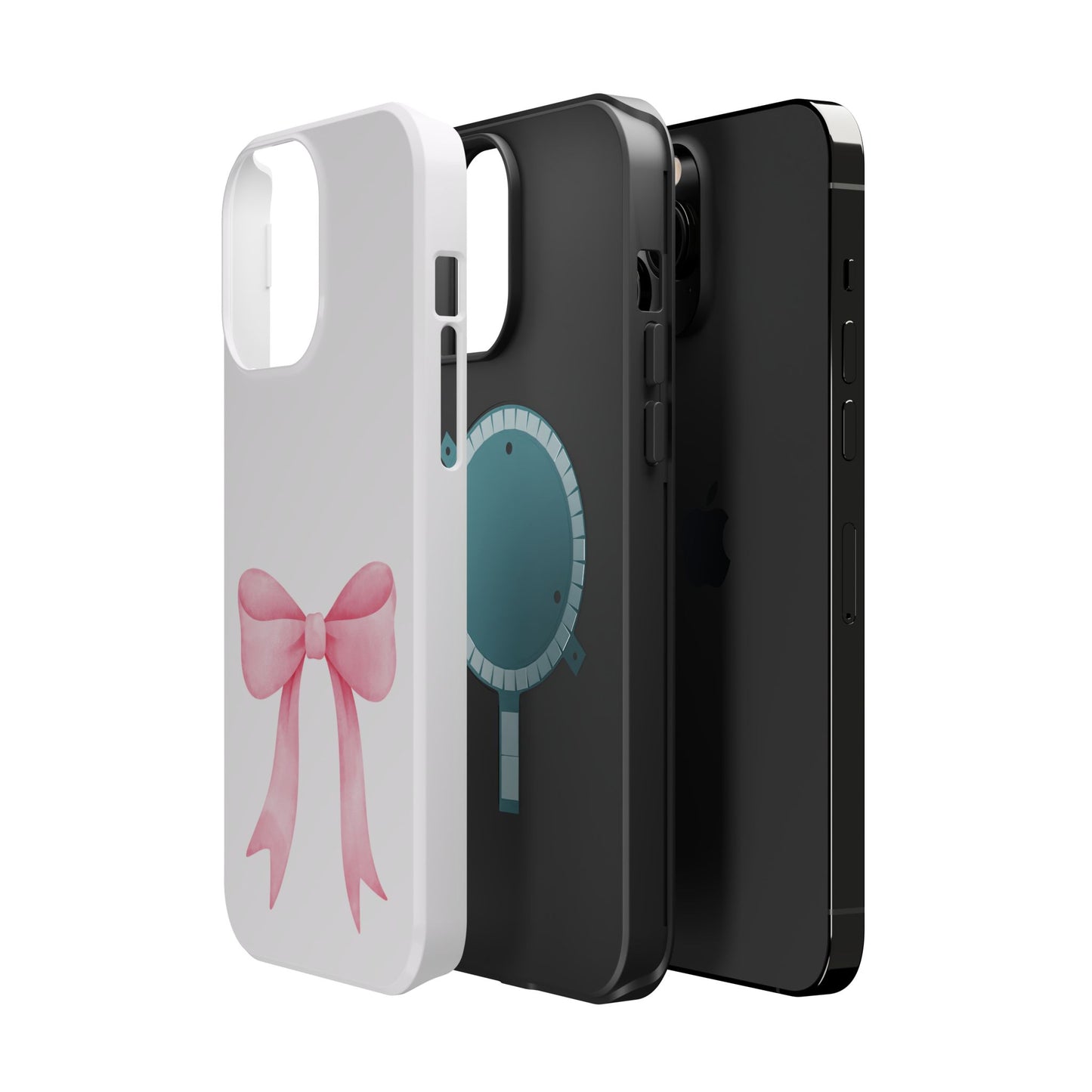 Pink Bow MagSafe iPhone® Case