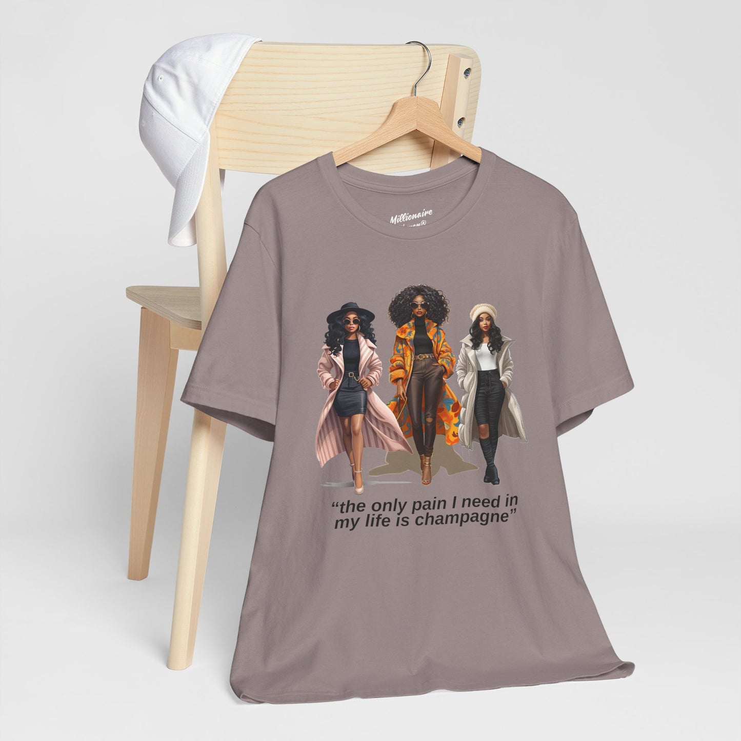 Champagne Soft Cotton Tee