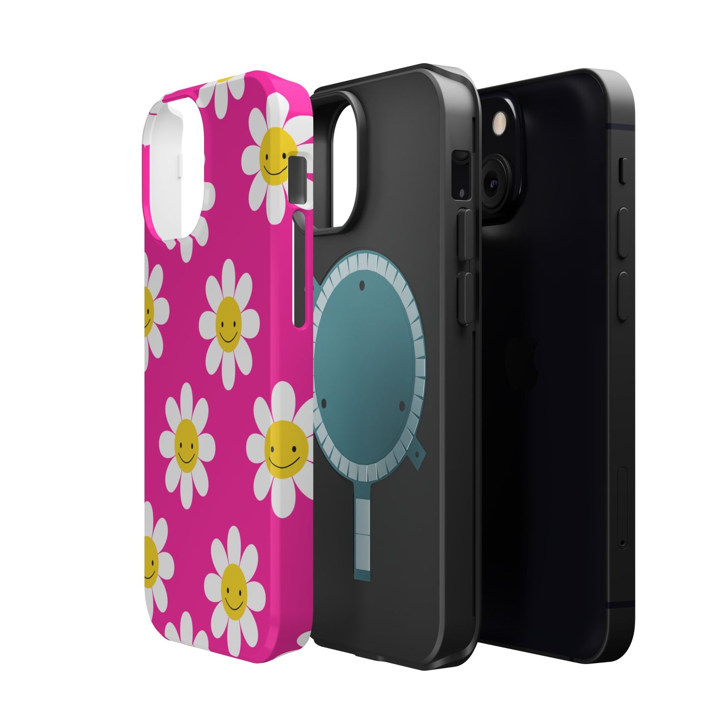 Pink Flowers MagSafe iPhone® Case