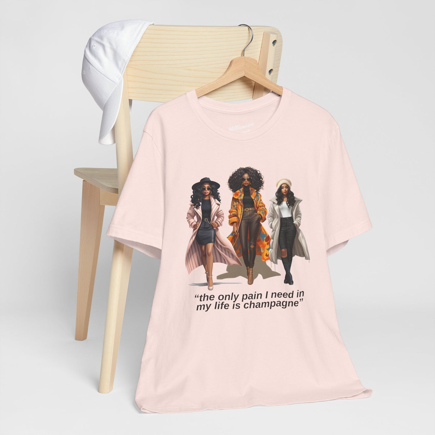 Champagne Soft Cotton Tee