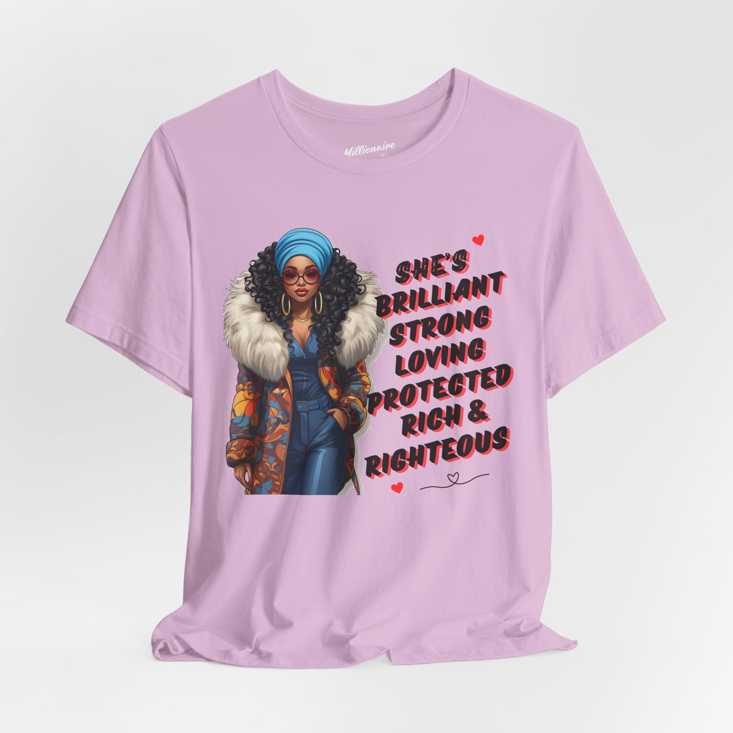 She's Brilliant Soft Cotton Tee
