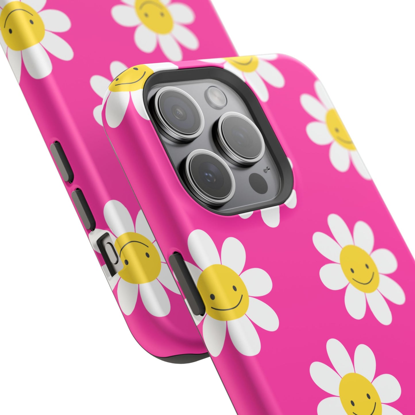 Pink Flowers MagSafe iPhone® Case