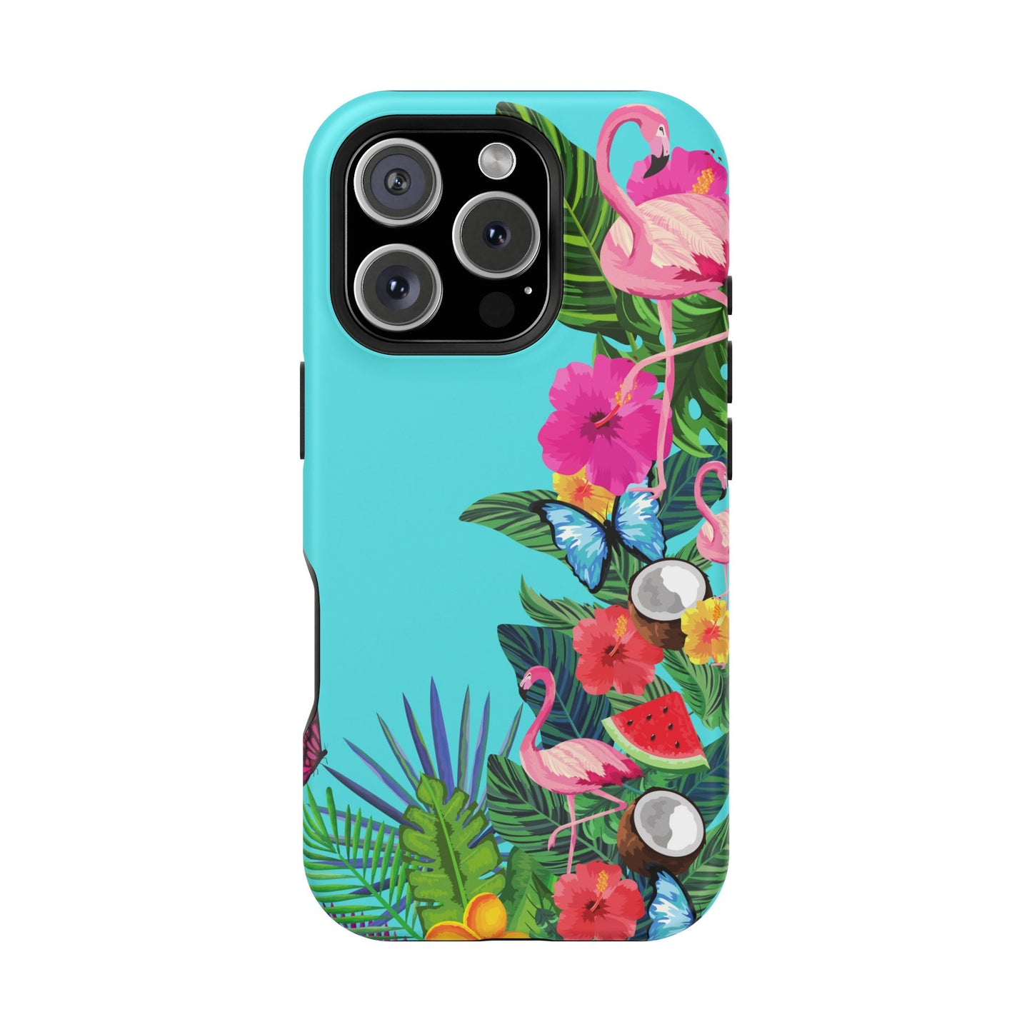 Pink Flamingo MagSafe iPhone® Case