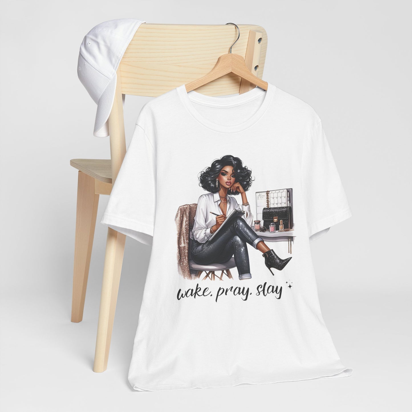 Wake Pray Slay Soft Cotton Tee