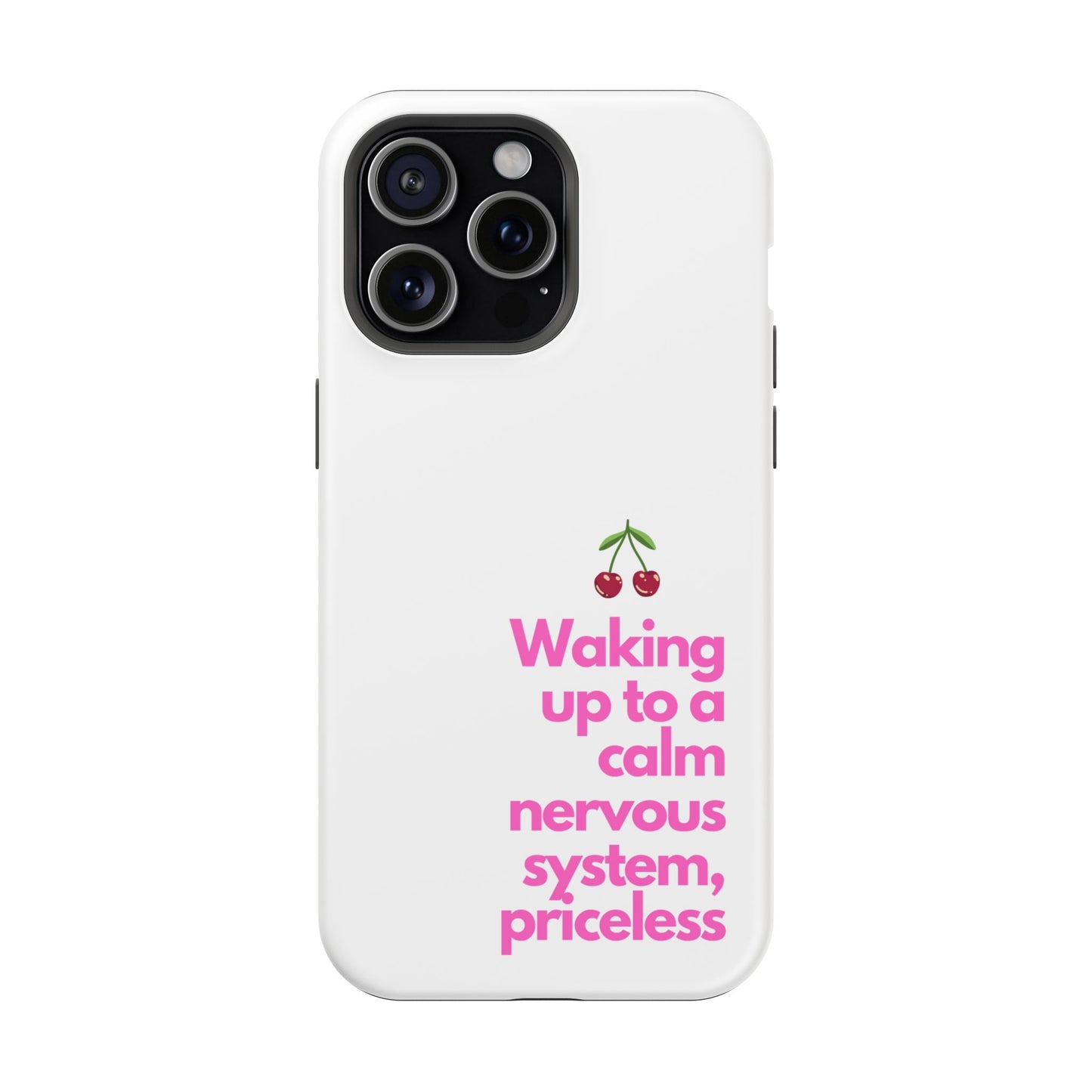 Stay Calm MagSafe iPhone® Case White