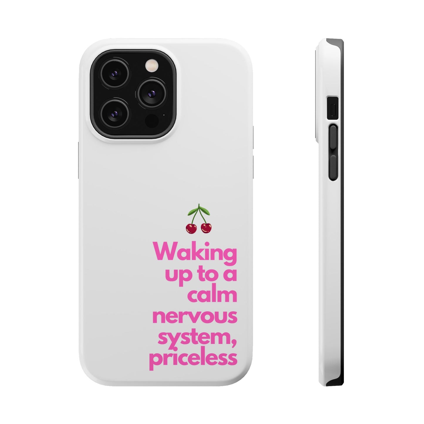 Stay Calm MagSafe iPhone® Case White