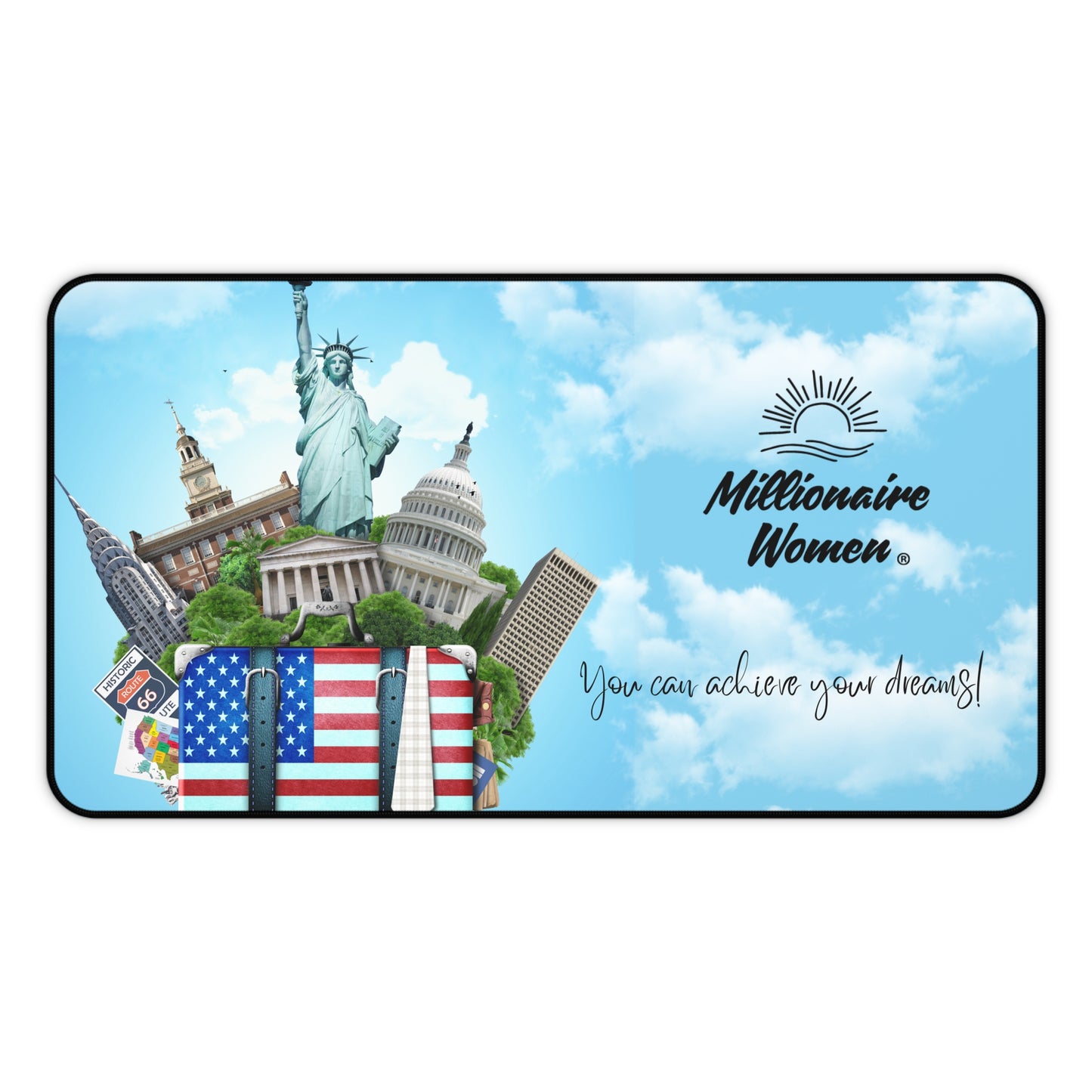 Achieve Your Dreams Desk Mat