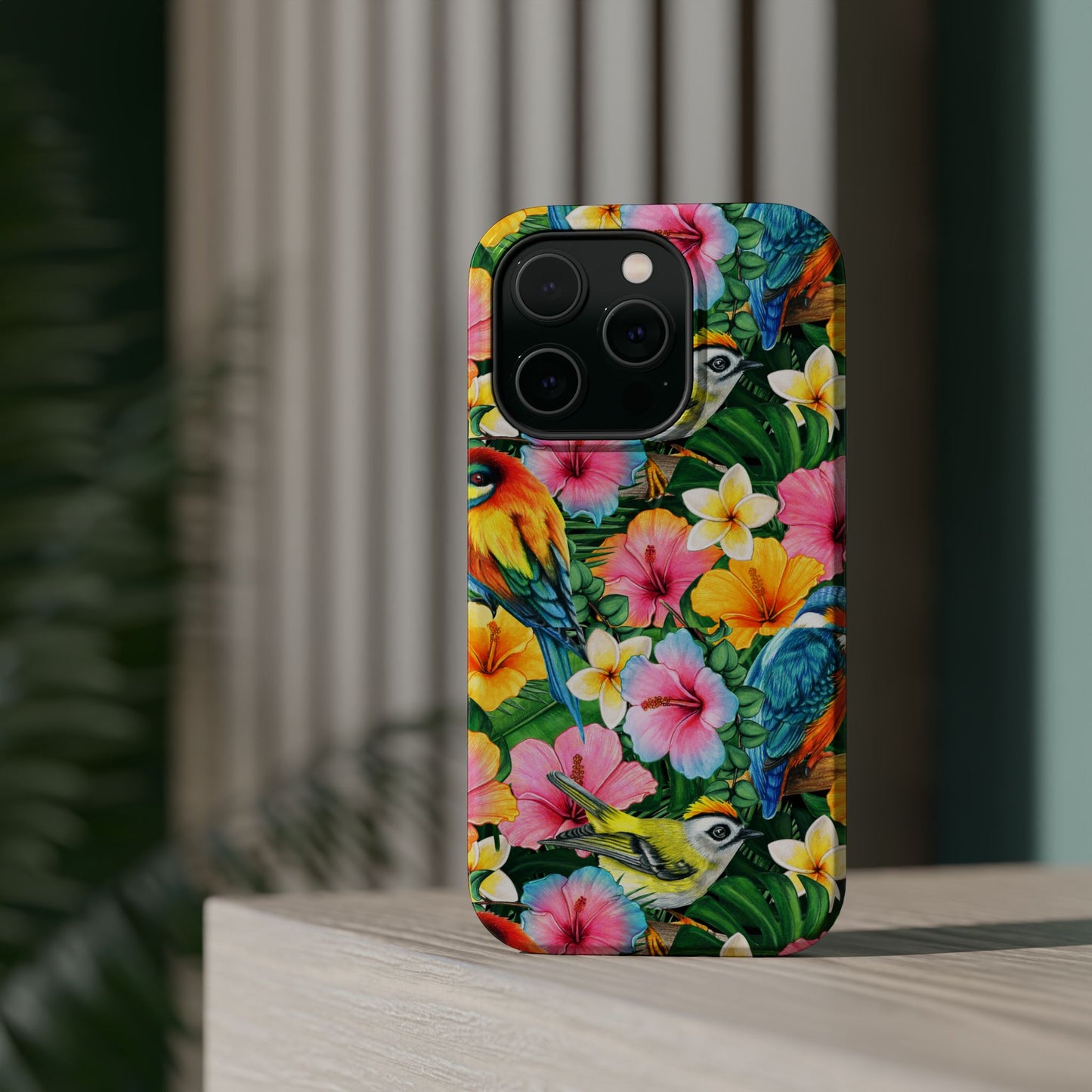 Tropical Birds MagSafe iPhone® Case