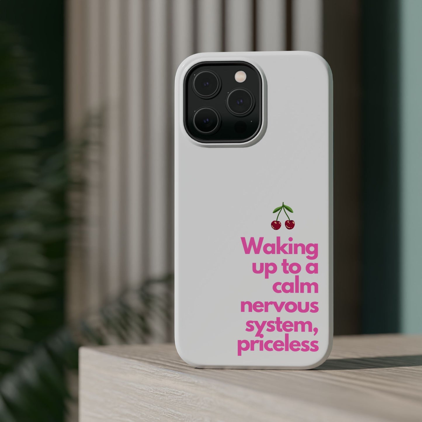 Stay Calm MagSafe iPhone® Case White