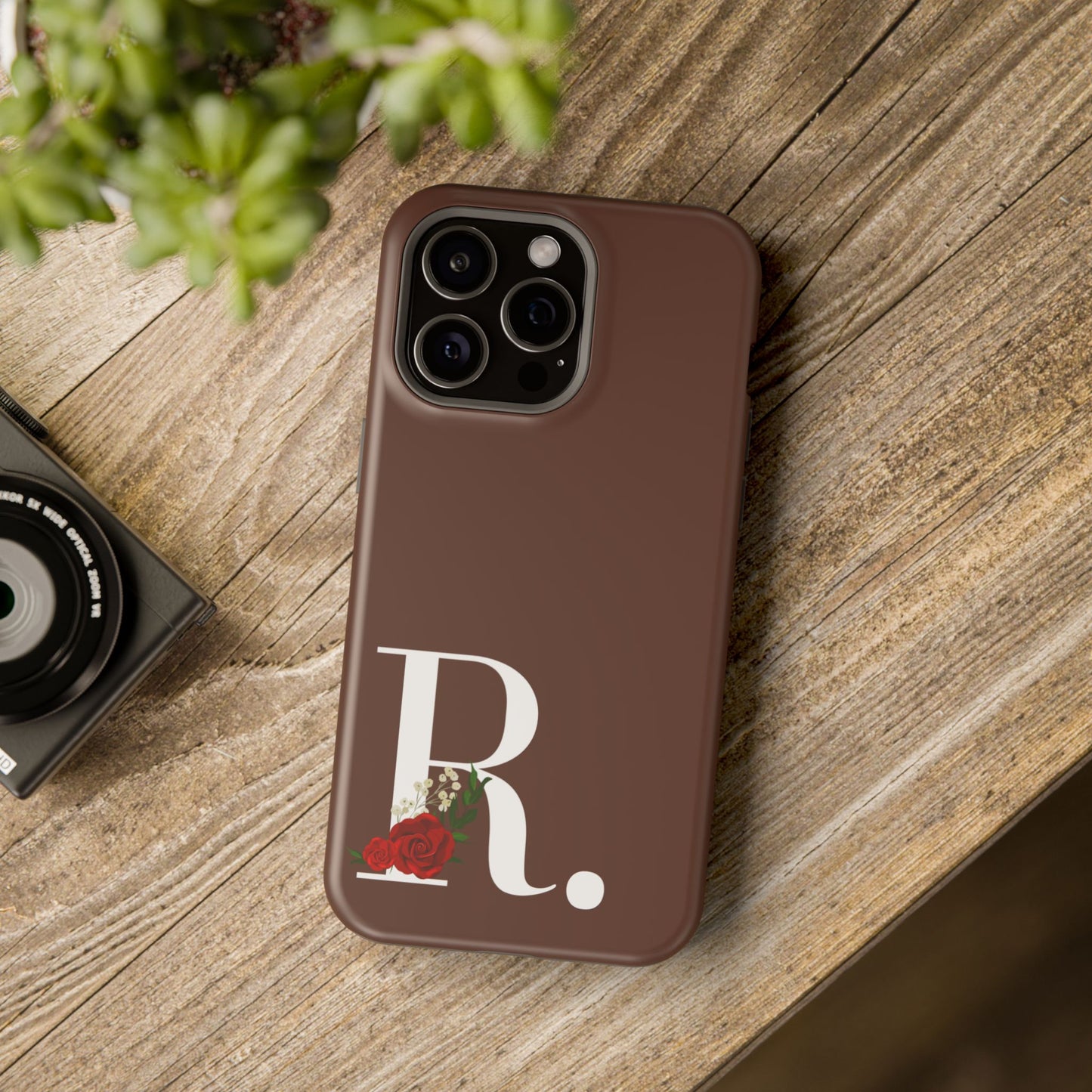 Personalized Letter R MagSafe iPhone® Case