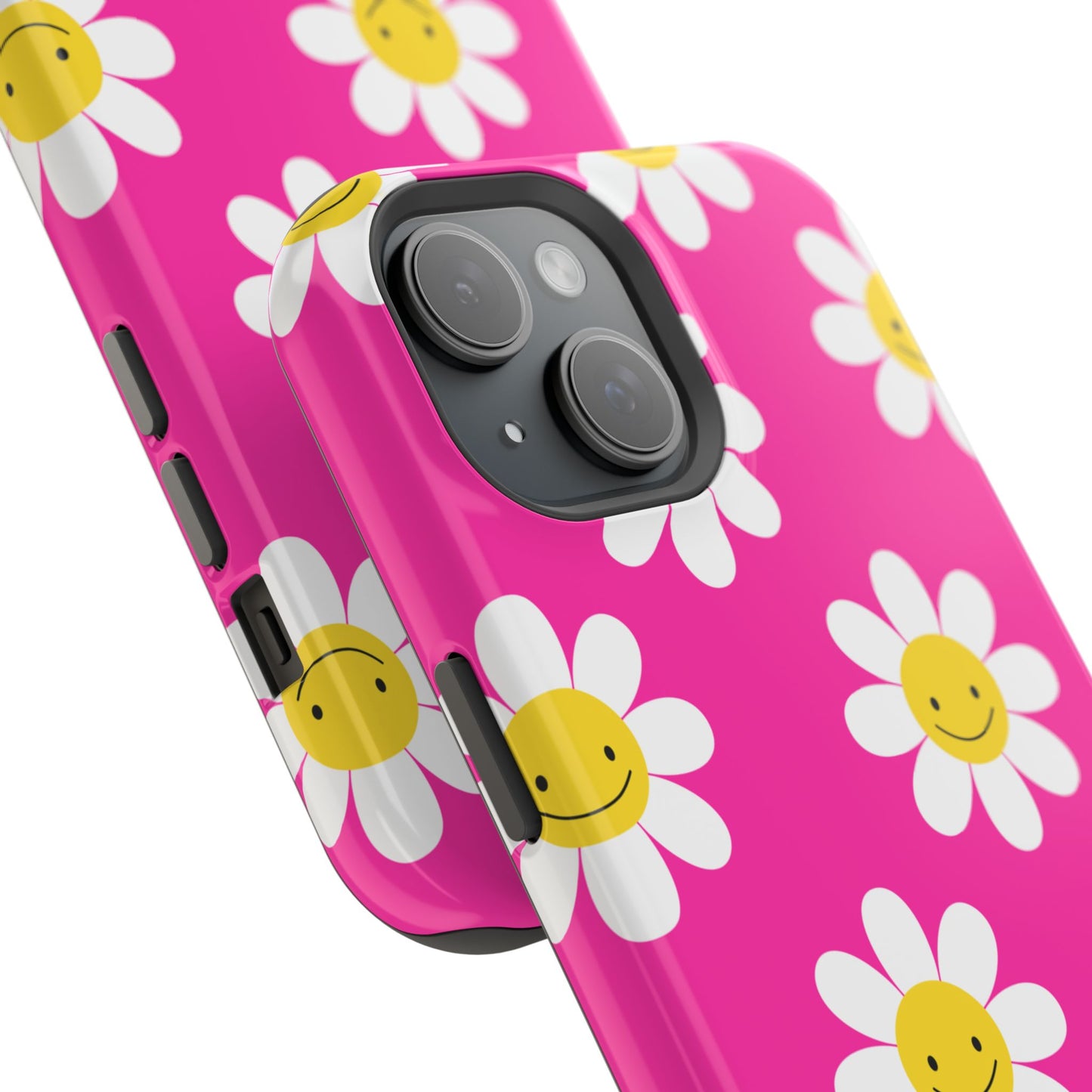Pink Flowers MagSafe iPhone® Case