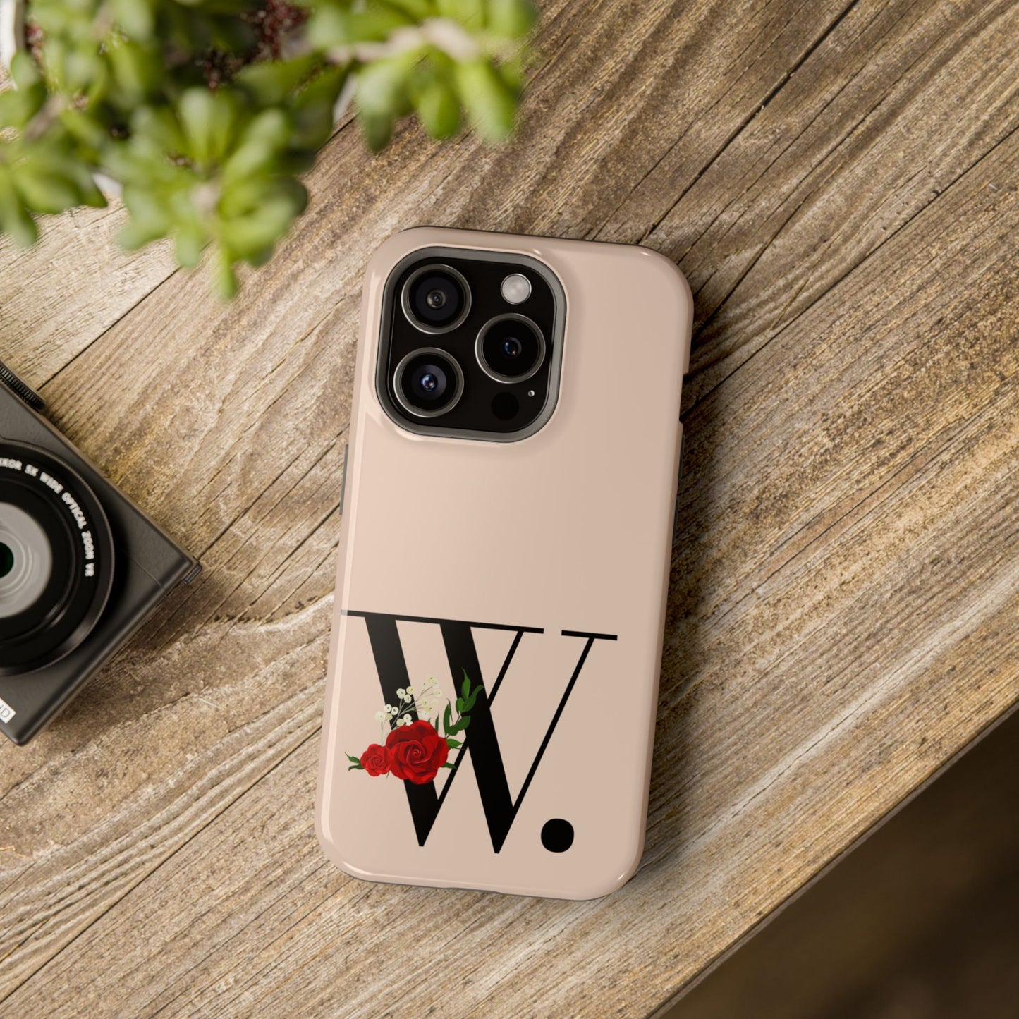 Personalized Letter W MagSafe iPhone® Case