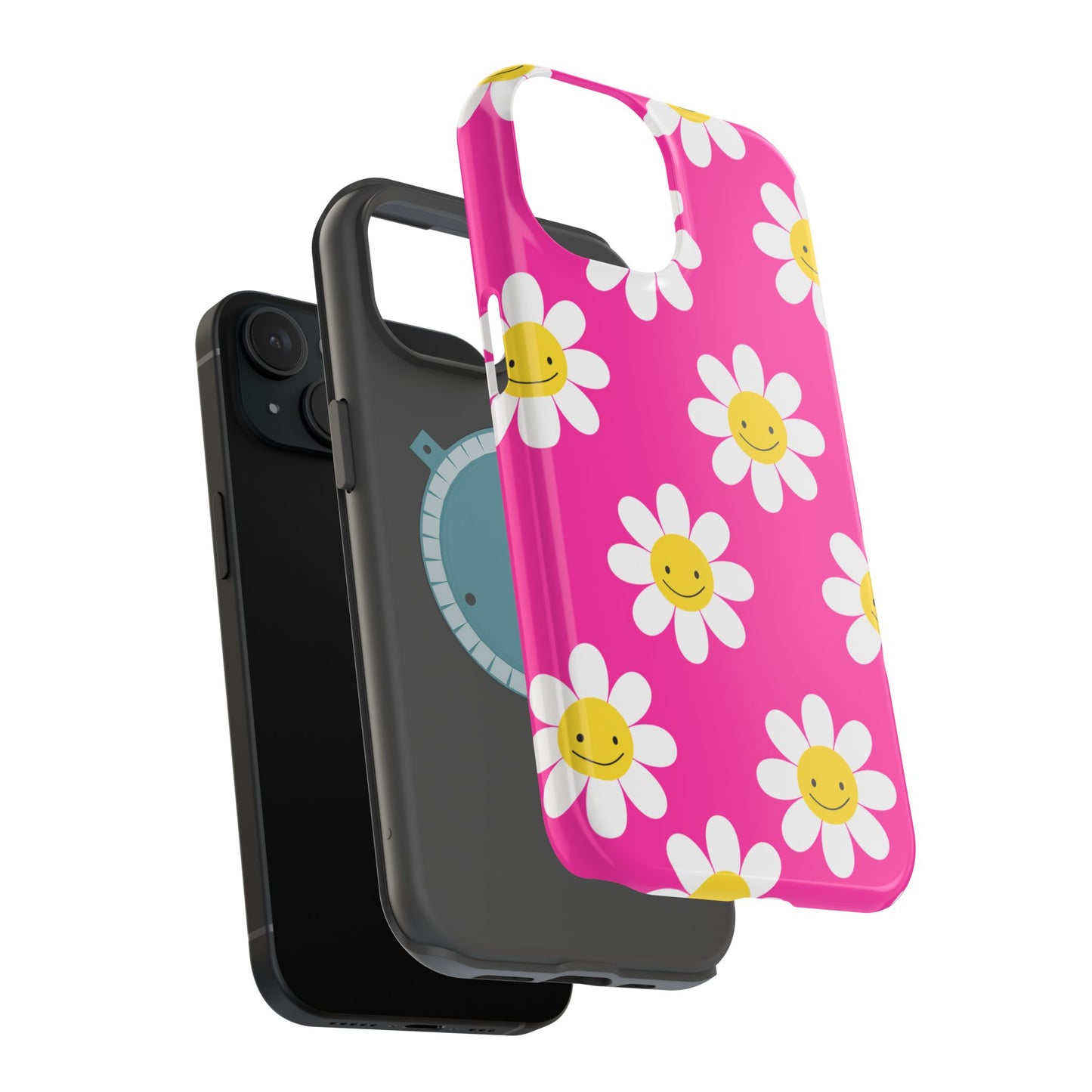 Pink Flowers MagSafe iPhone® Case