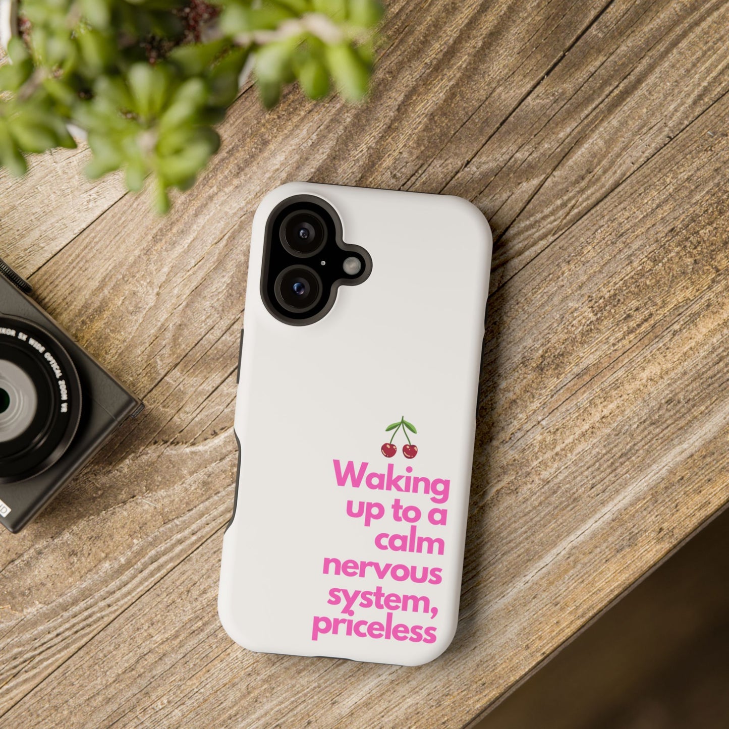Stay Calm MagSafe iPhone® Case White