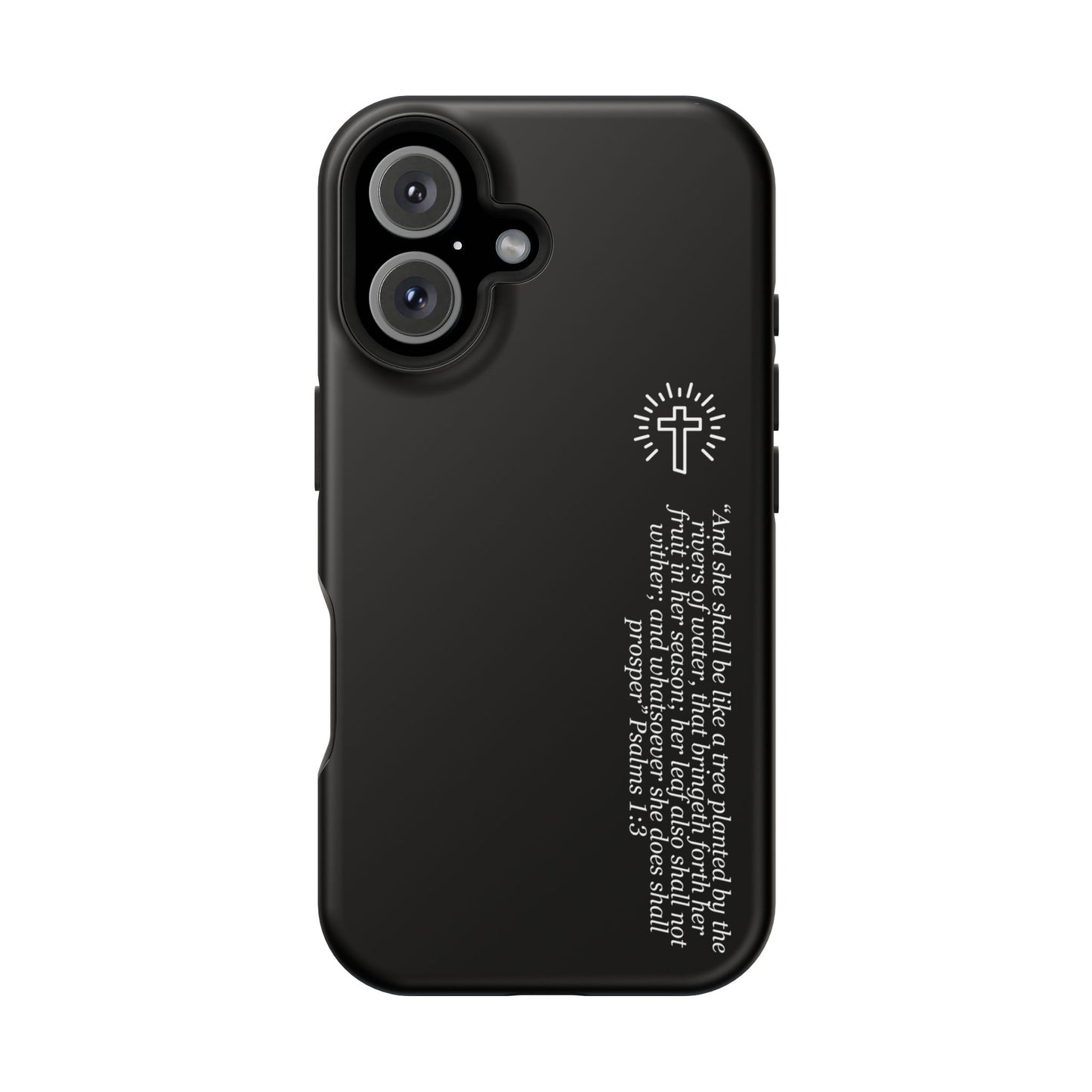She Shall be Planted MagSafe iPhone® Case Black