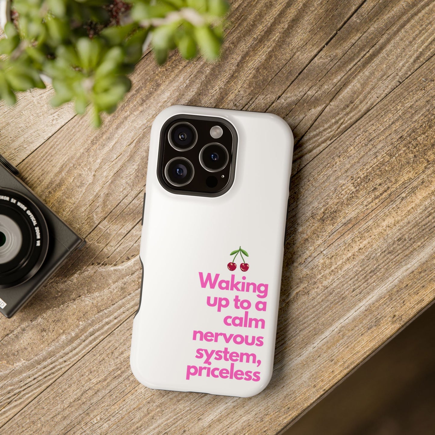 Stay Calm MagSafe iPhone® Case White