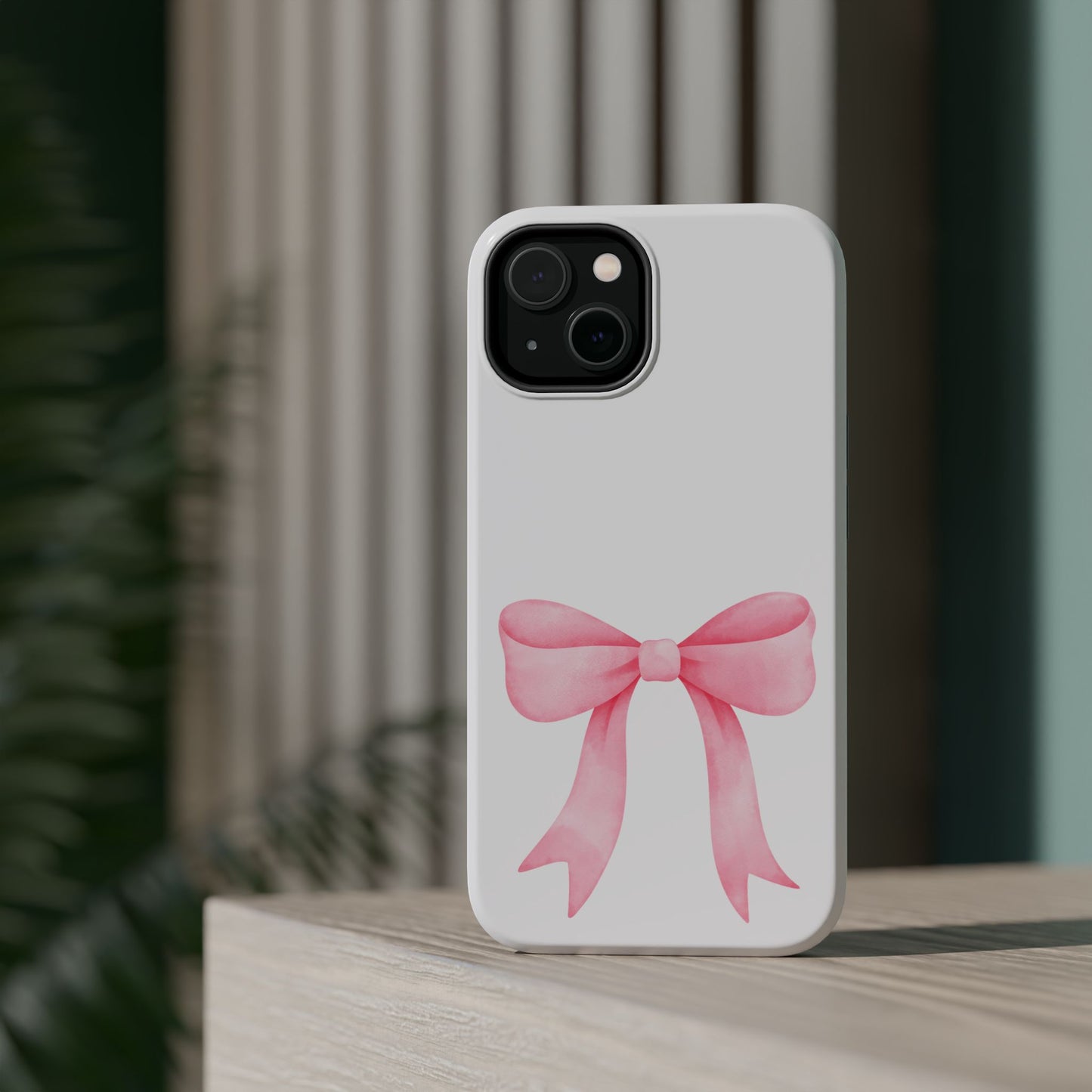 Pink Bow MagSafe iPhone® Case