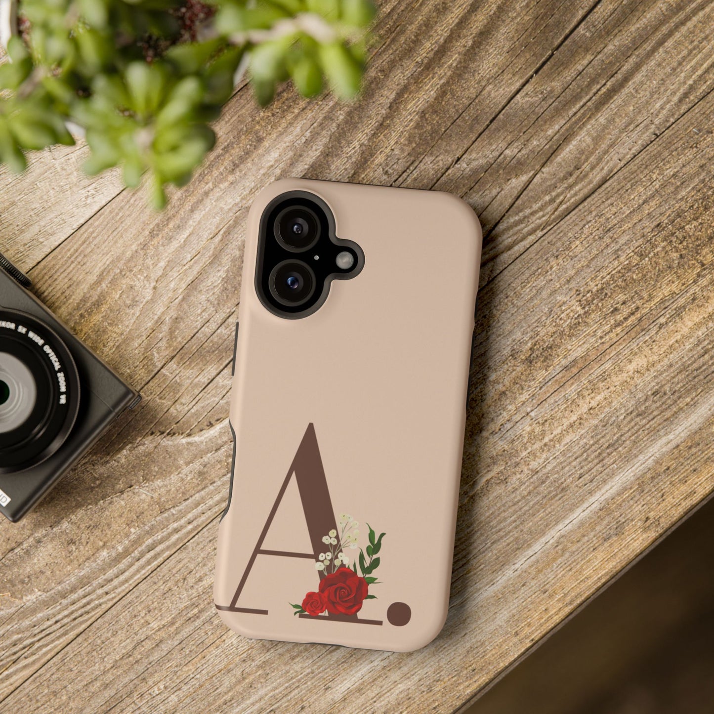 Personalized Letter A MagSafe iPhone® Case