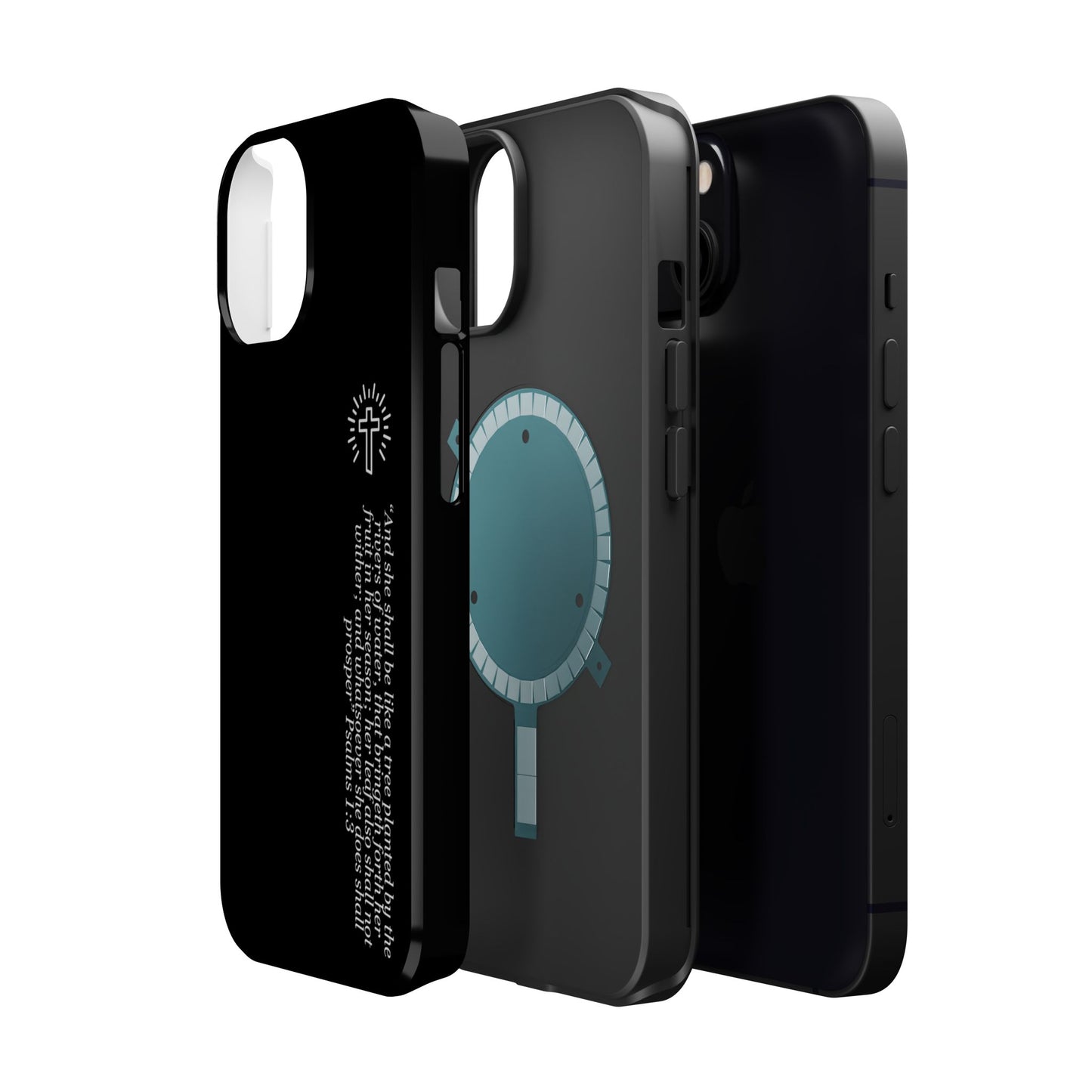 She Shall be Planted MagSafe iPhone® Case Black