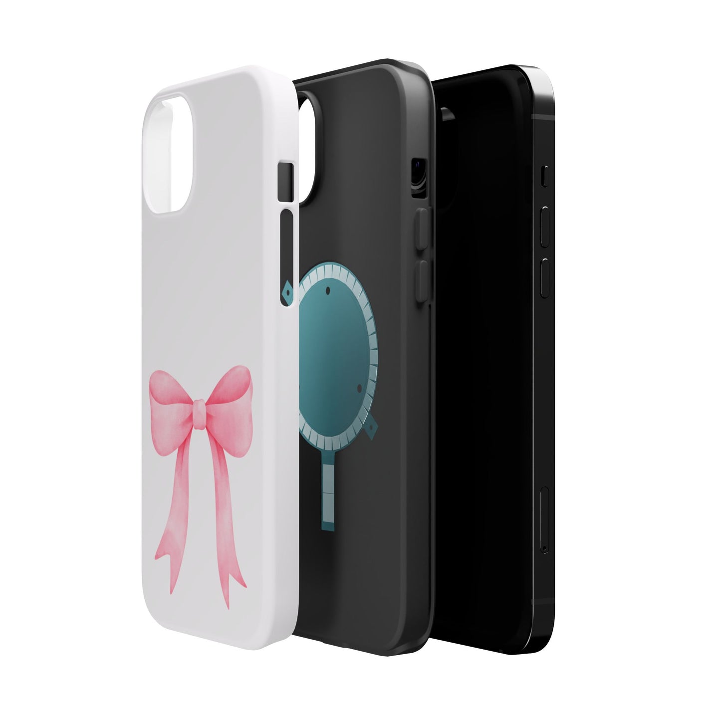 Pink Bow MagSafe iPhone® Case