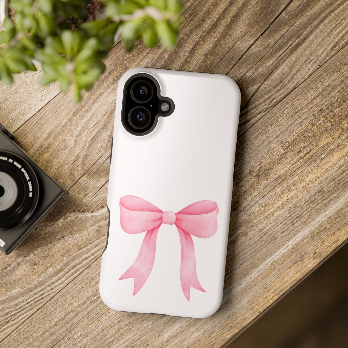 Pink Bow MagSafe iPhone® Case