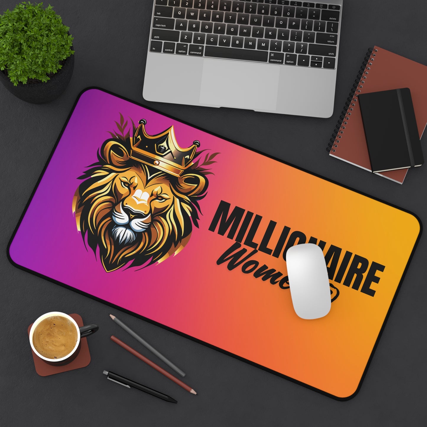 Bold & Courageous Desk Mat