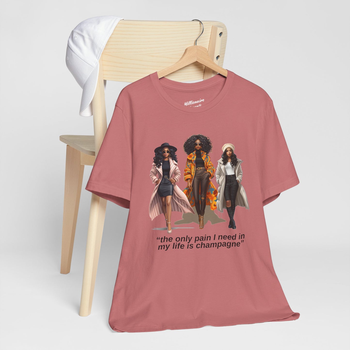 Champagne Soft Cotton Tee