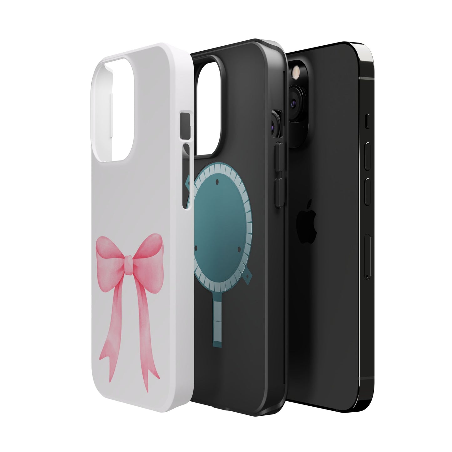Pink Bow MagSafe iPhone® Case