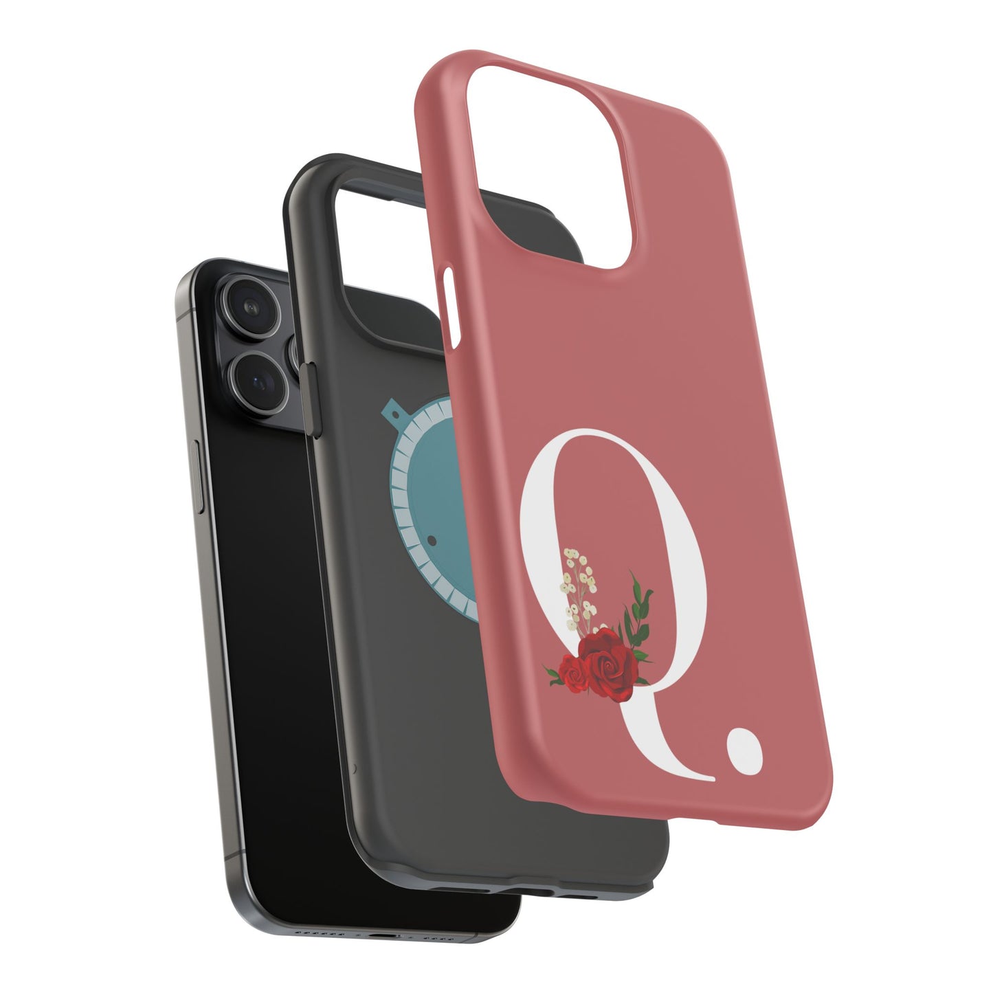Personalized Letter Q MagSafe iPhone® Case