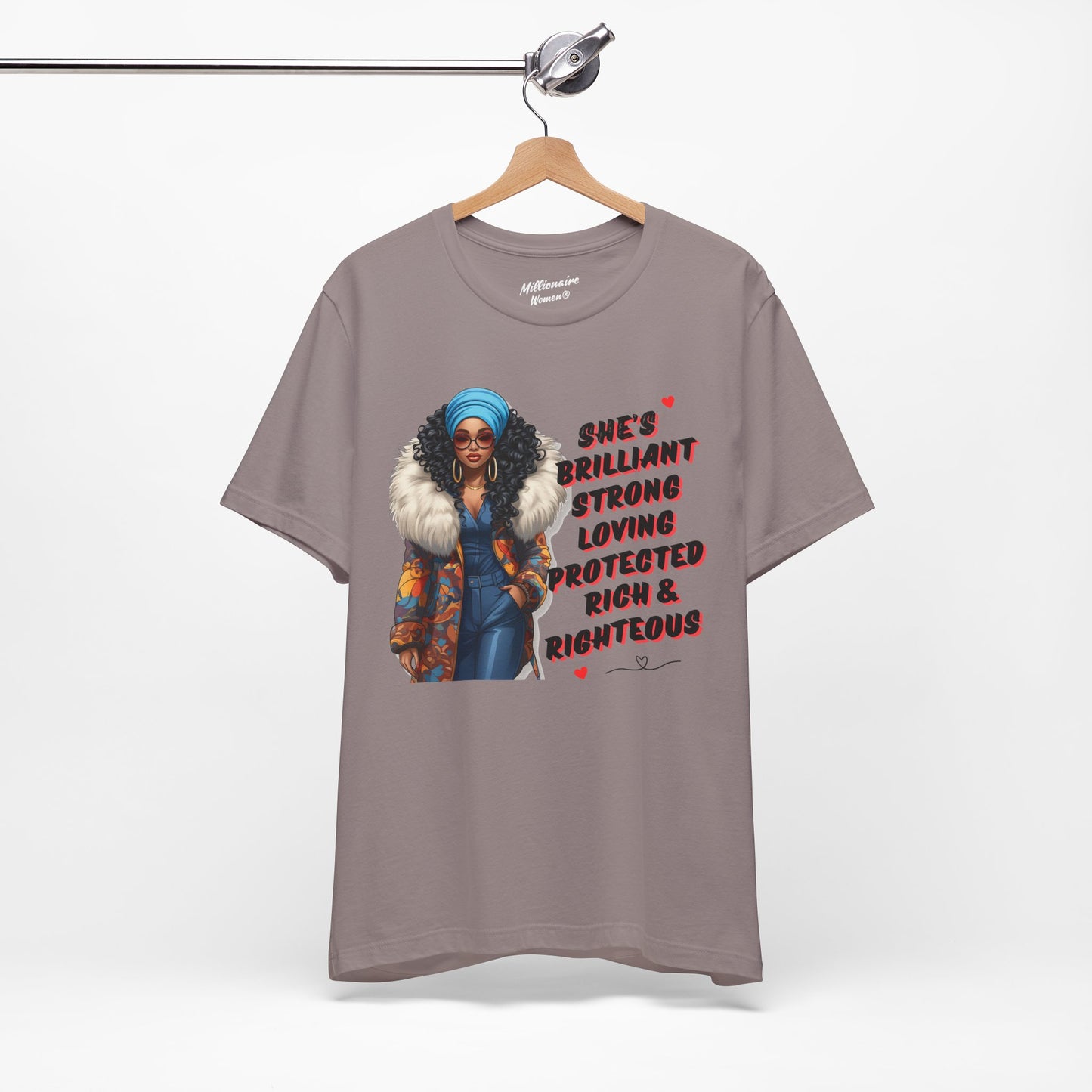 She's Brilliant Soft Cotton Tee