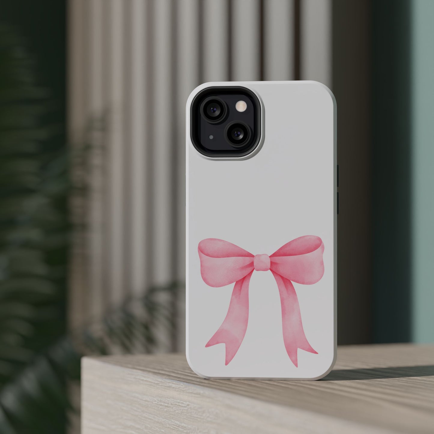Pink Bow MagSafe iPhone® Case