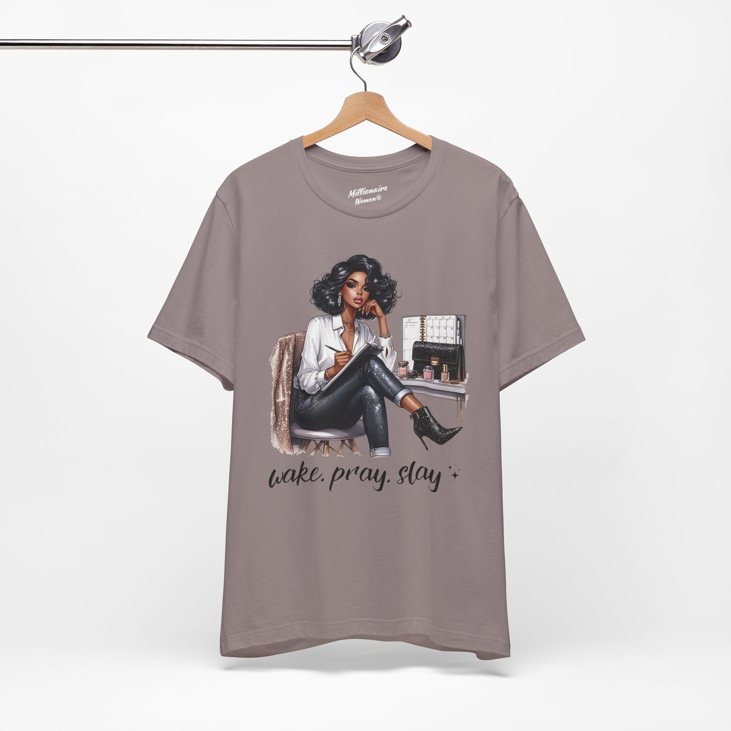 Wake Pray Slay Soft Cotton Tee