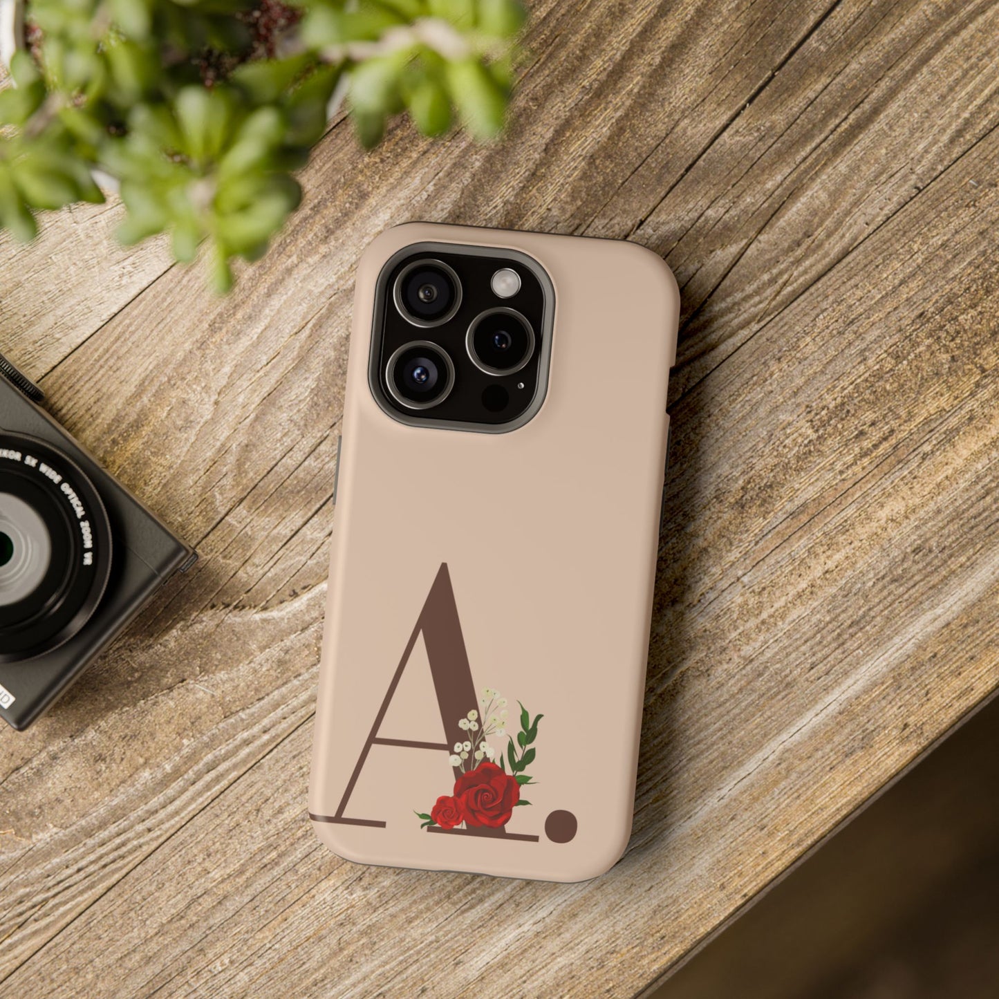 Personalized Letter A MagSafe iPhone® Case