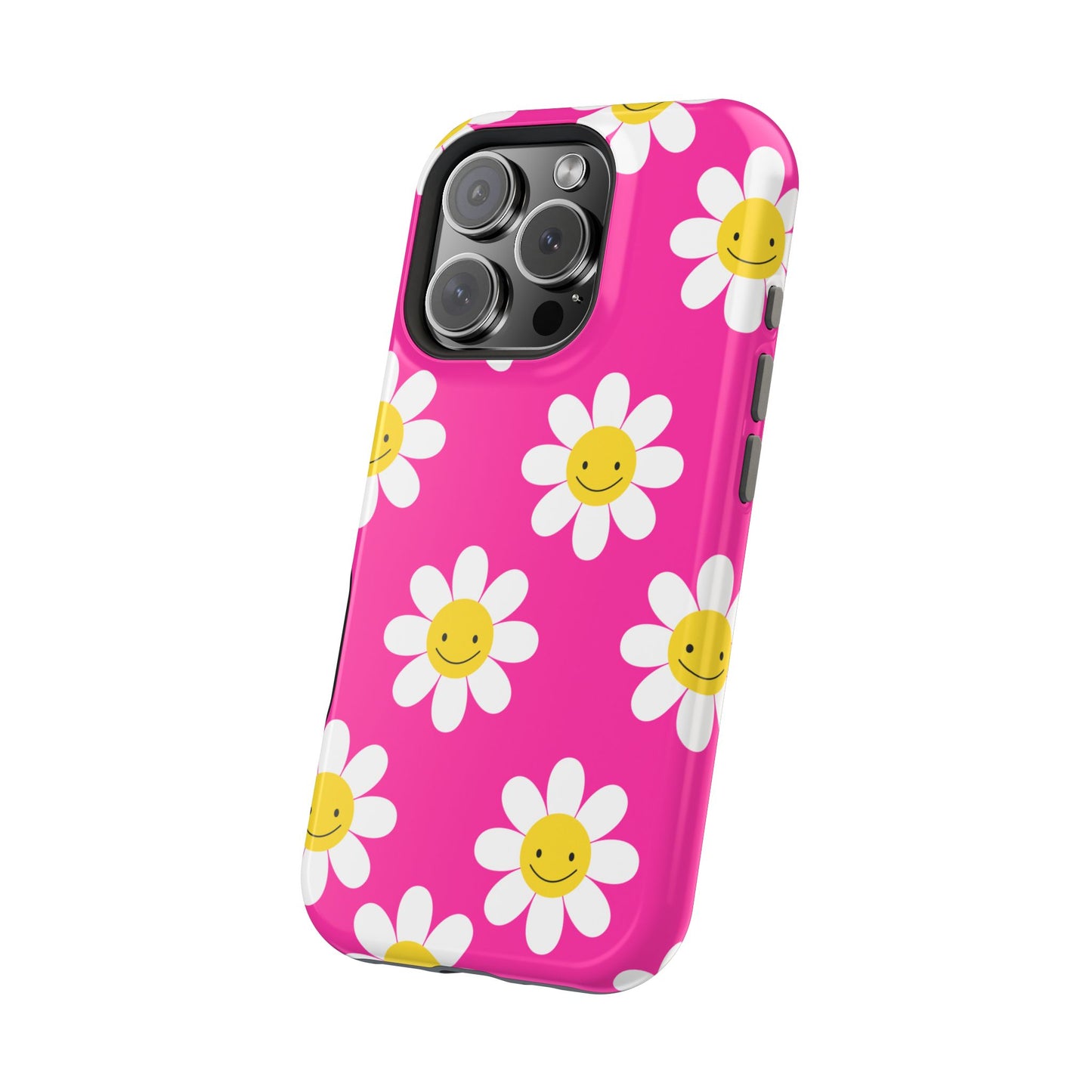 Pink Flowers MagSafe iPhone® Case