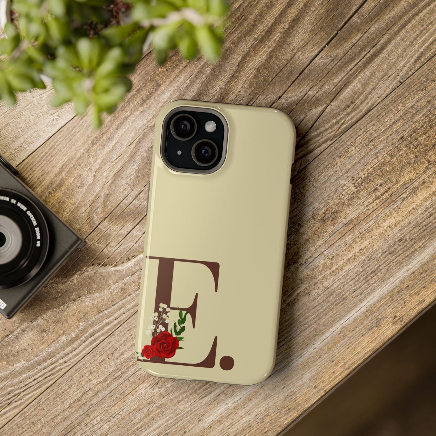 Personalized Letter E MagSafe iPhone® Case