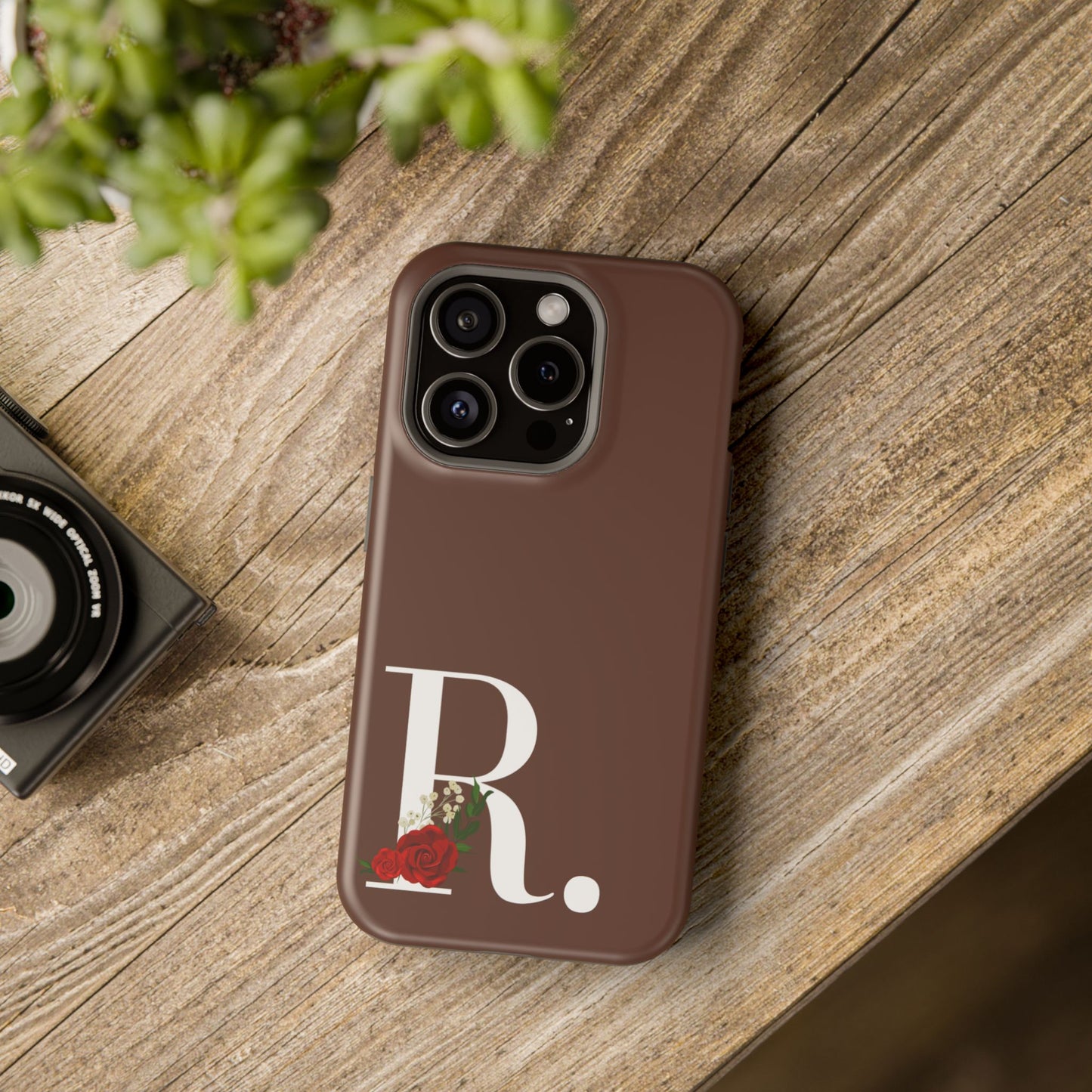 Personalized Letter R MagSafe iPhone® Case