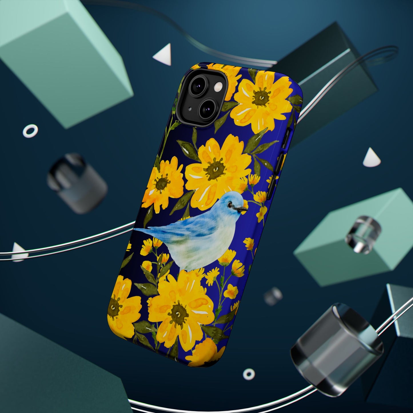 Yellow Flowers MagSafe iPhone® Case