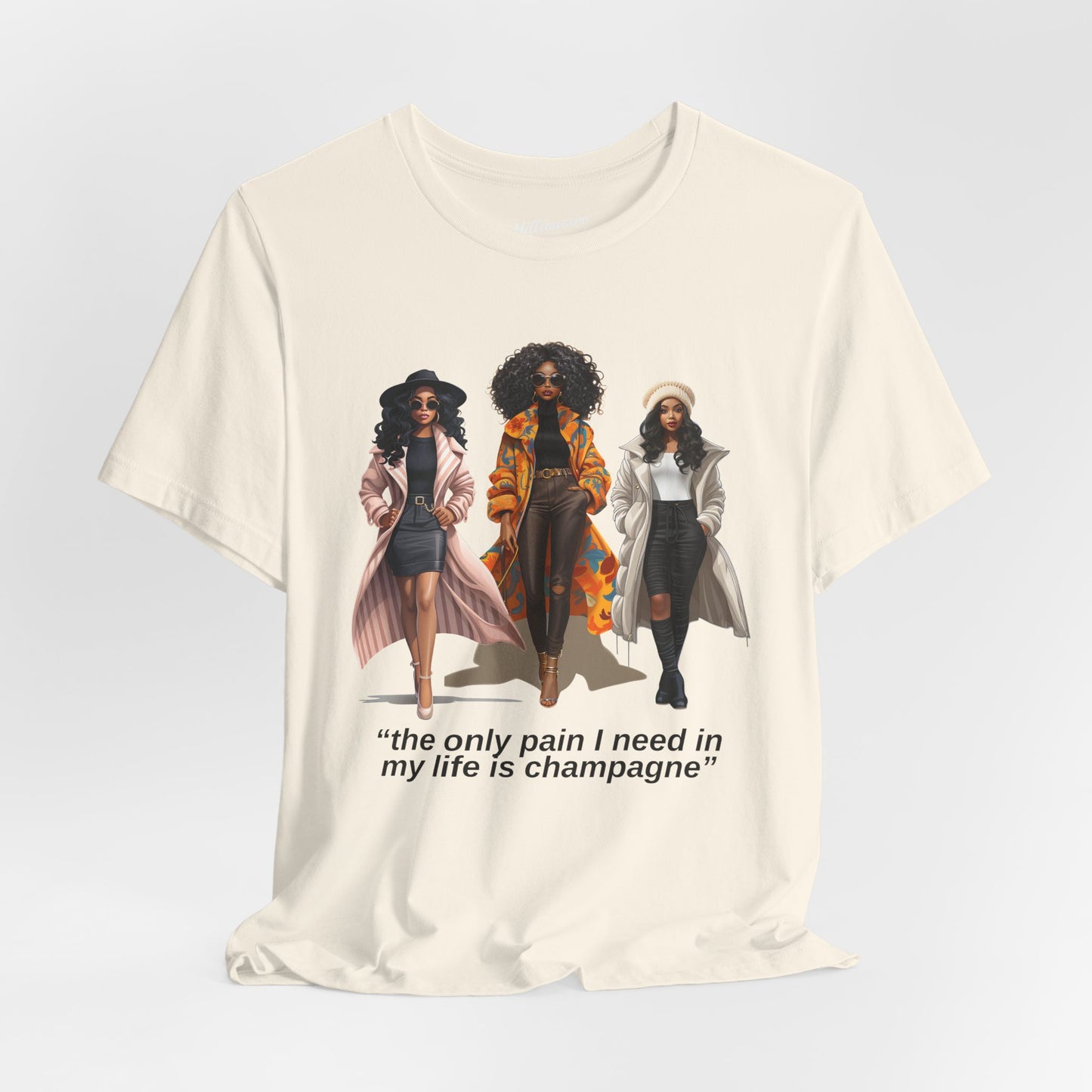 Champagne Soft Cotton Tee