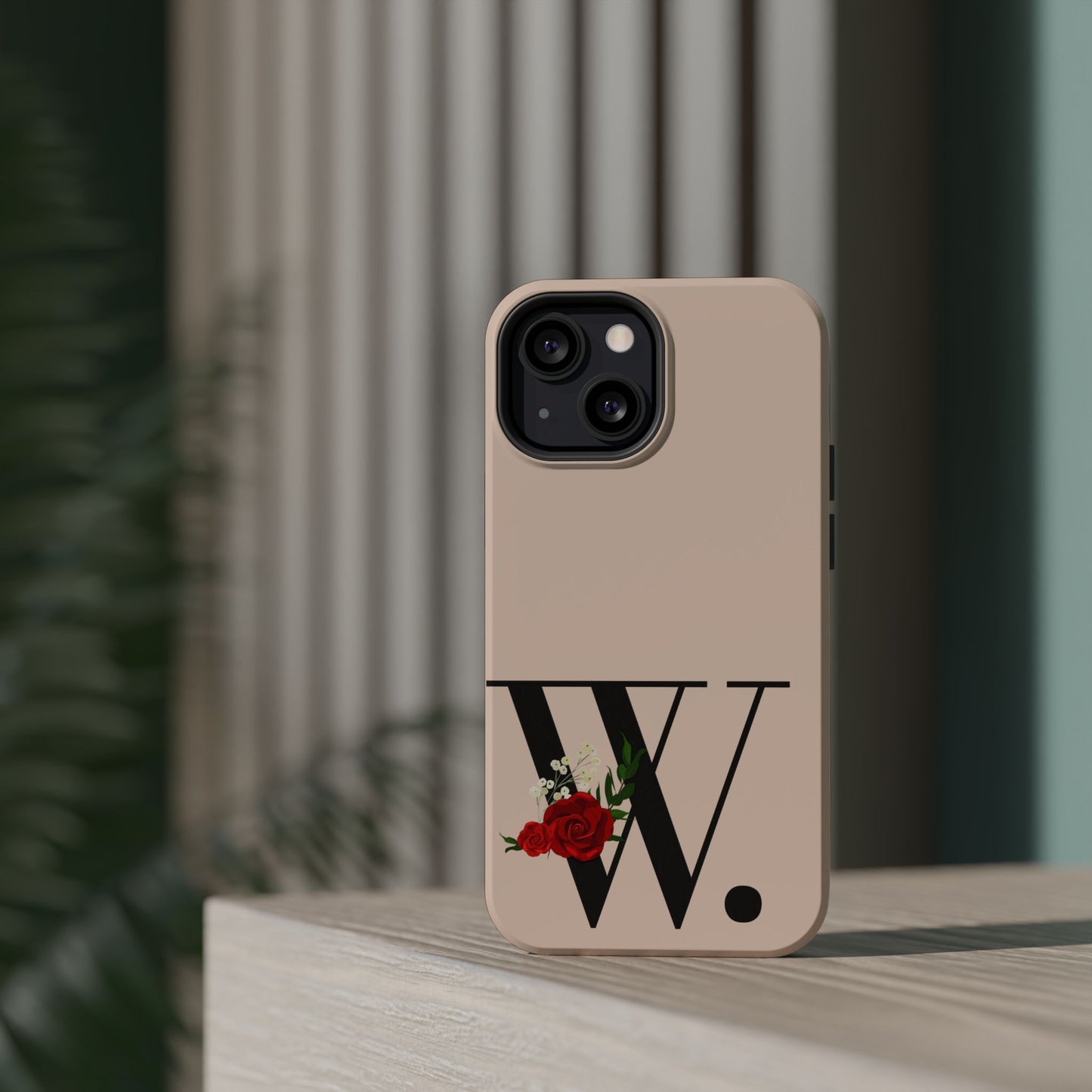 Personalized Letter W MagSafe iPhone® Case