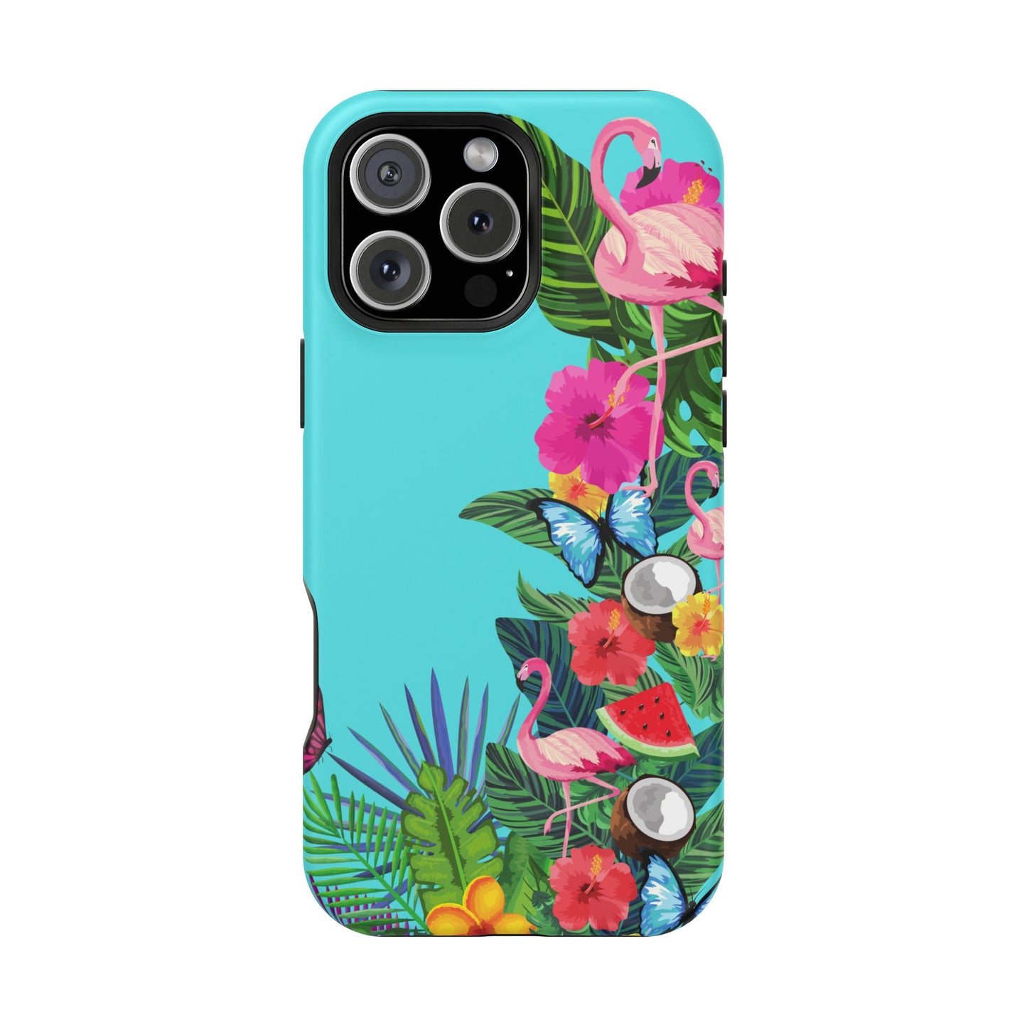Pink Flamingo MagSafe iPhone® Case