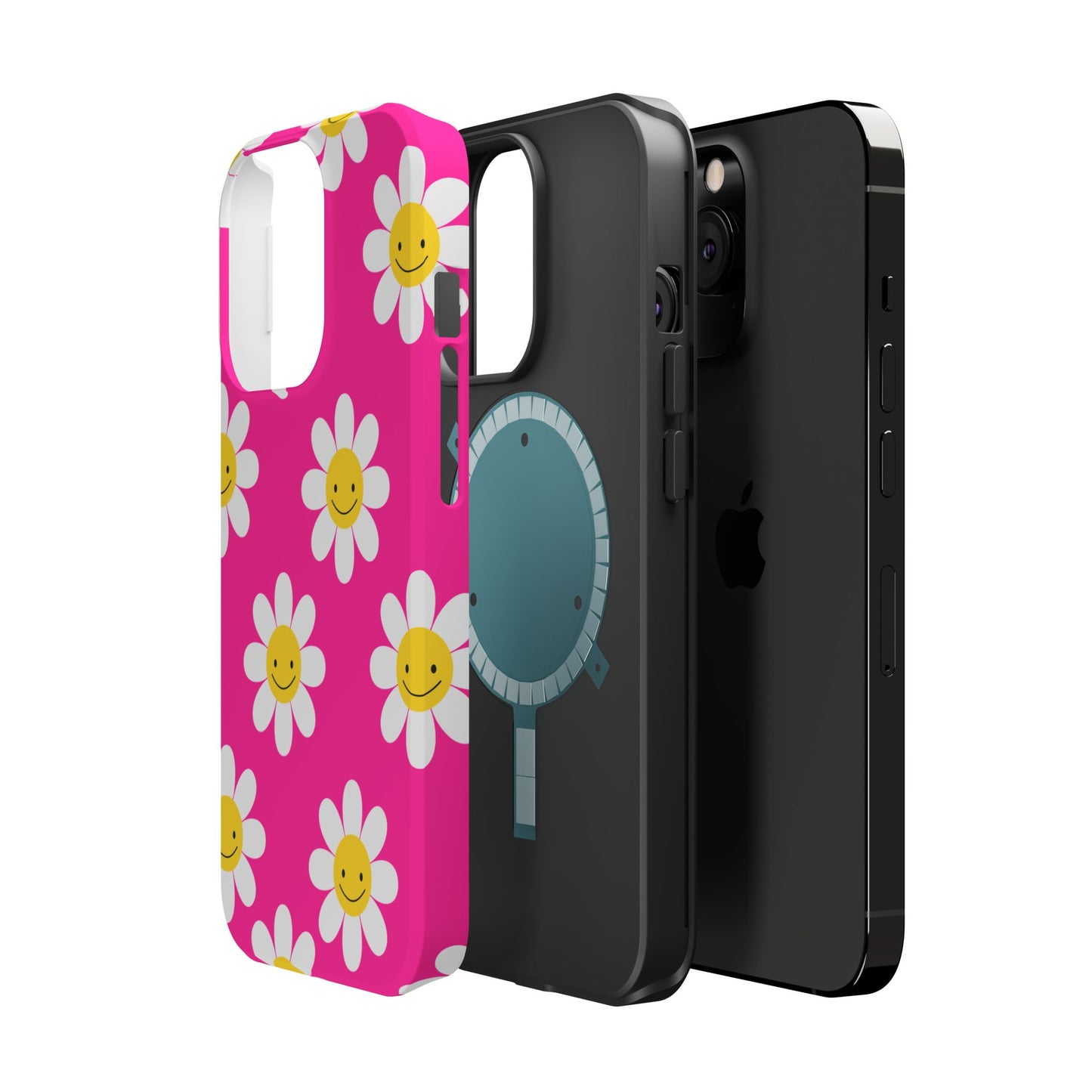 Pink Flowers MagSafe iPhone® Case