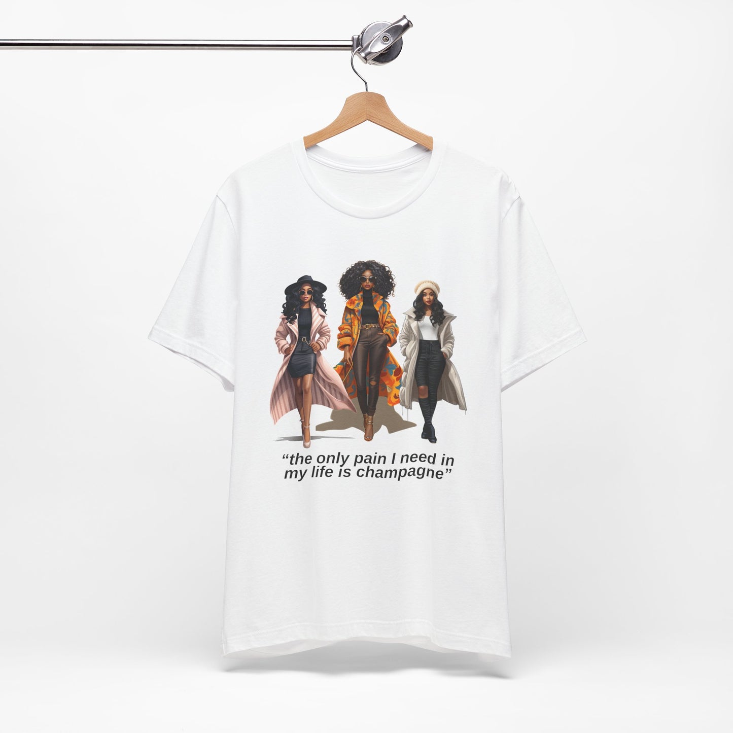 Champagne Soft Cotton Tee
