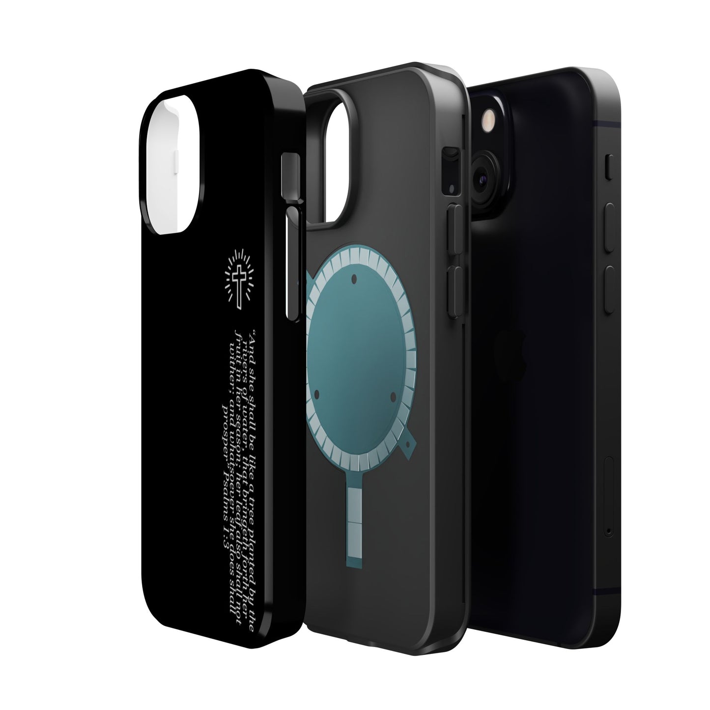 She Shall be Planted MagSafe iPhone® Case Black