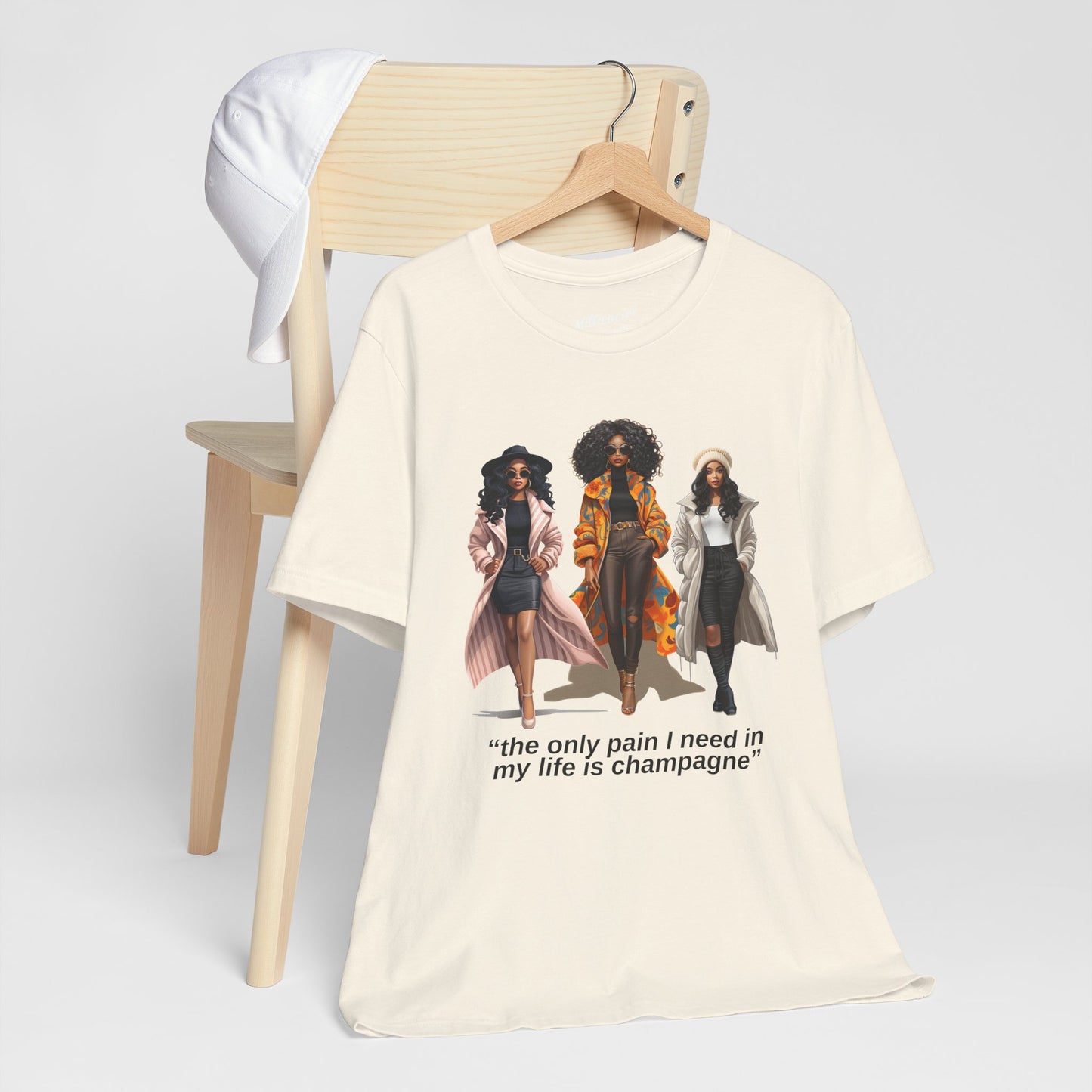 Champagne Soft Cotton Tee