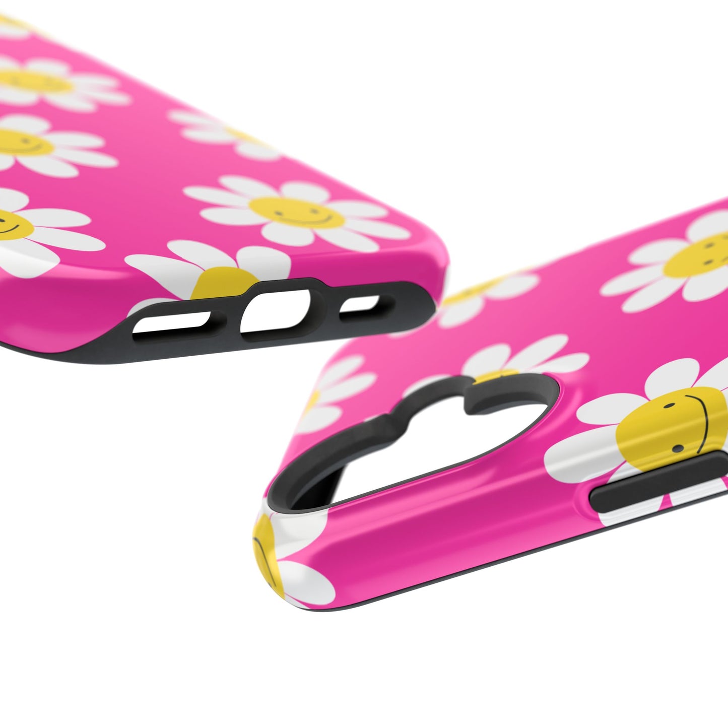Pink Flowers MagSafe iPhone® Case
