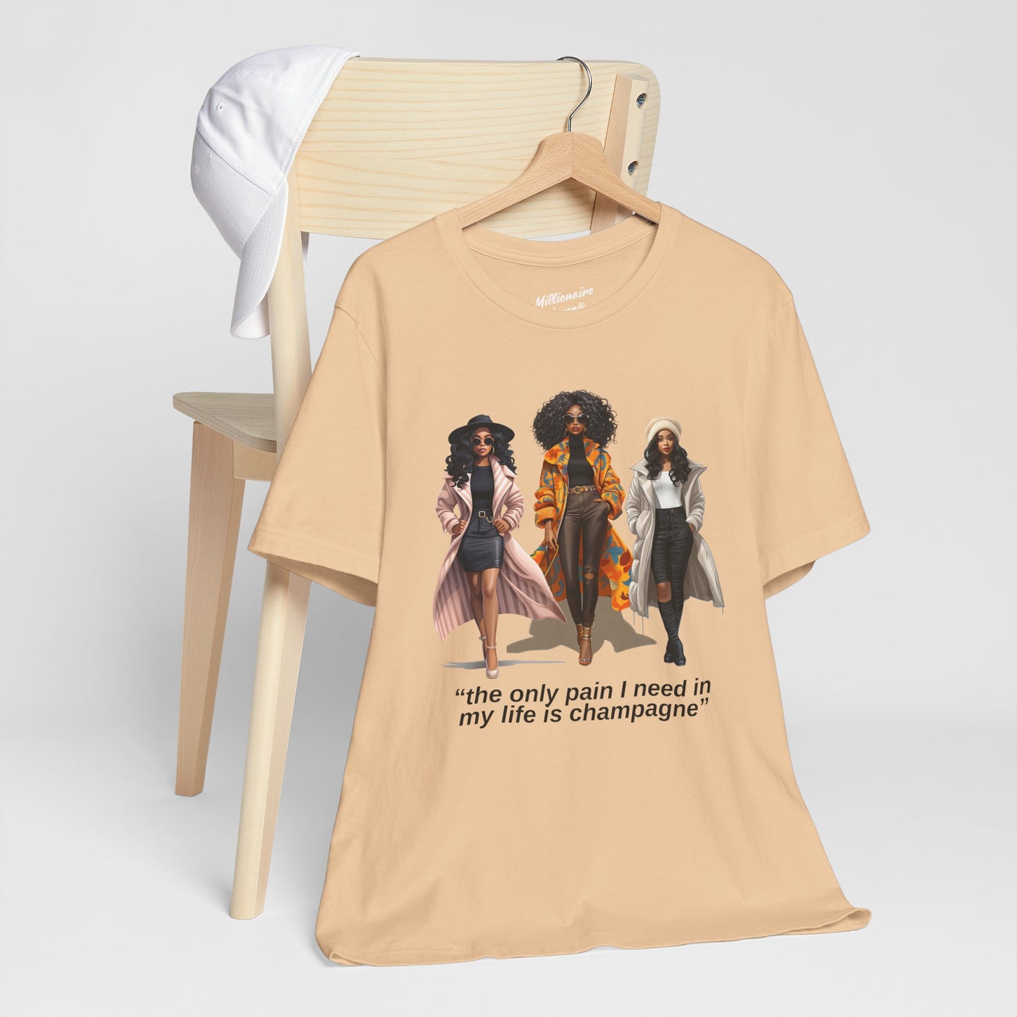 Champagne Soft Cotton Tee