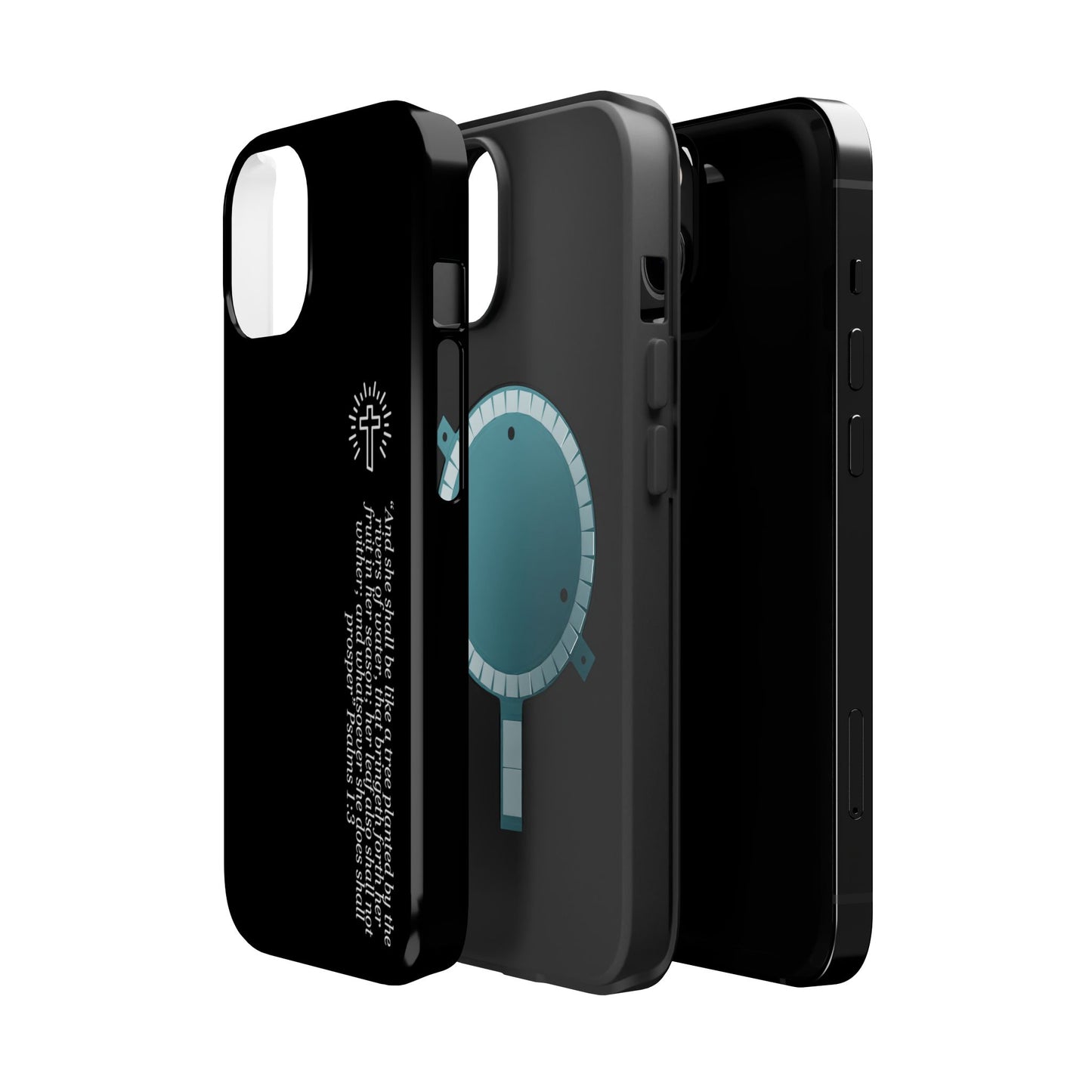 She Shall be Planted MagSafe iPhone® Case Black